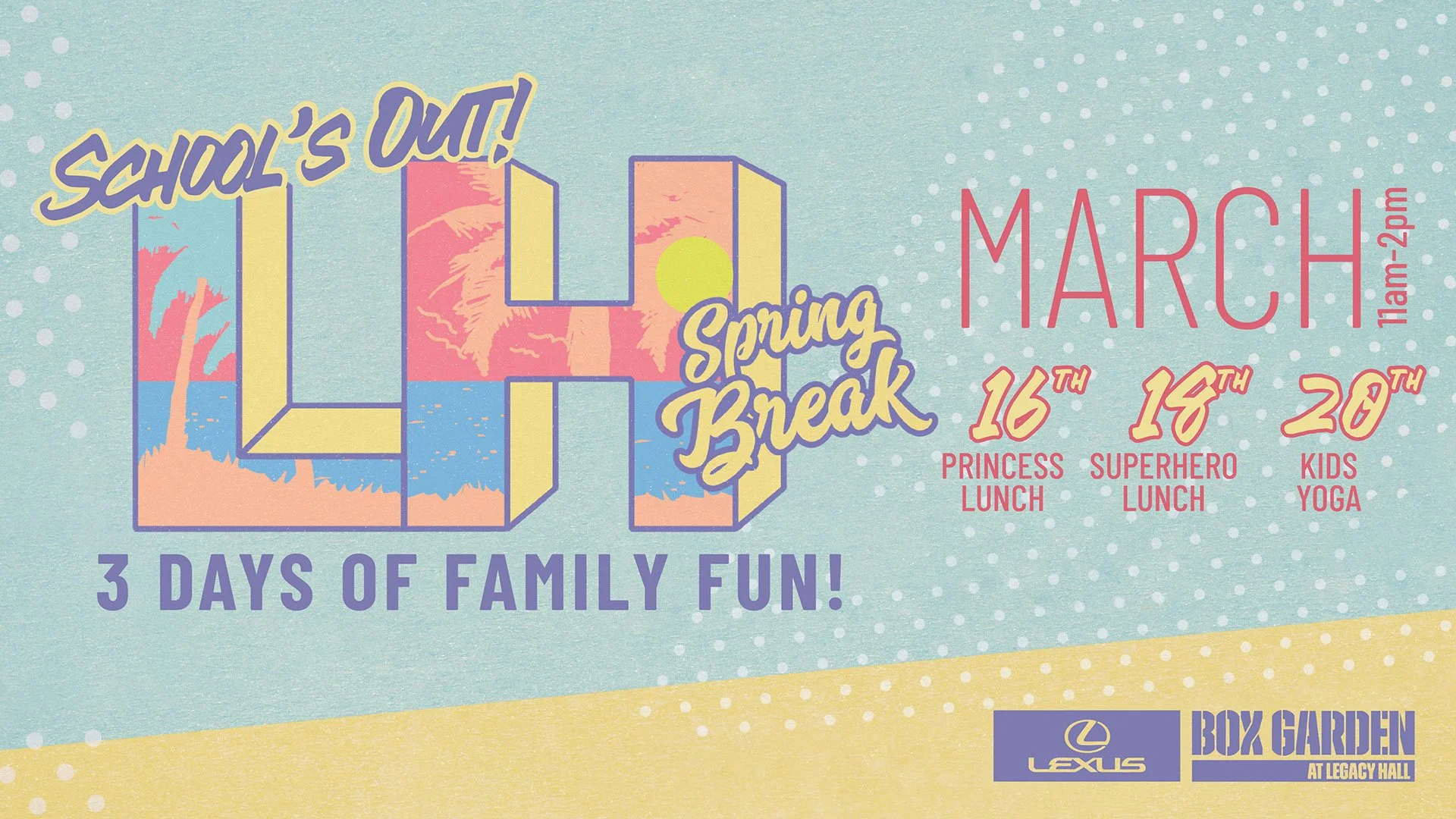 Legacy Hall - Spring Break Week: Kids Yoga