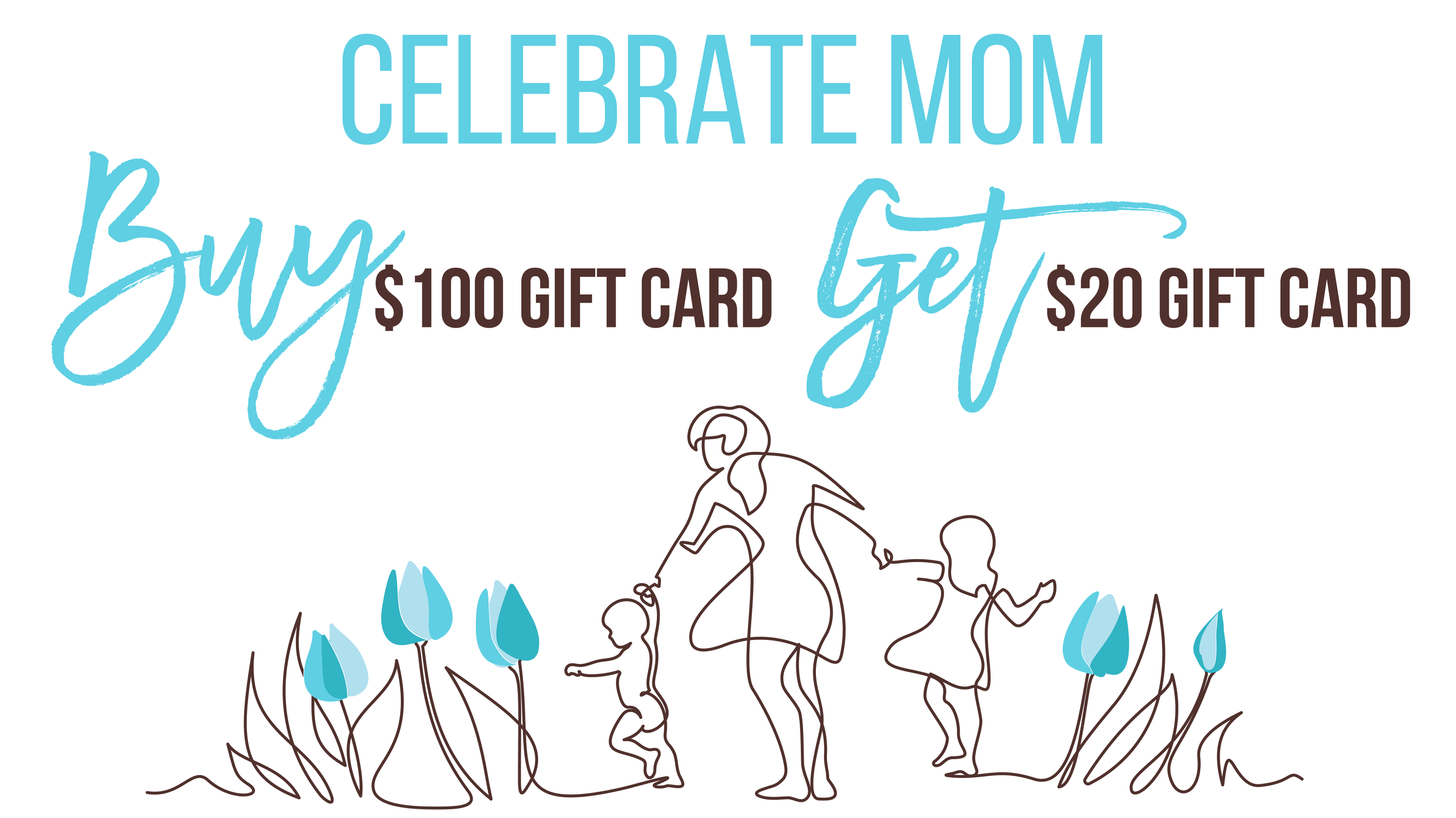 JR the Salon - Mother's Day Gift Cards