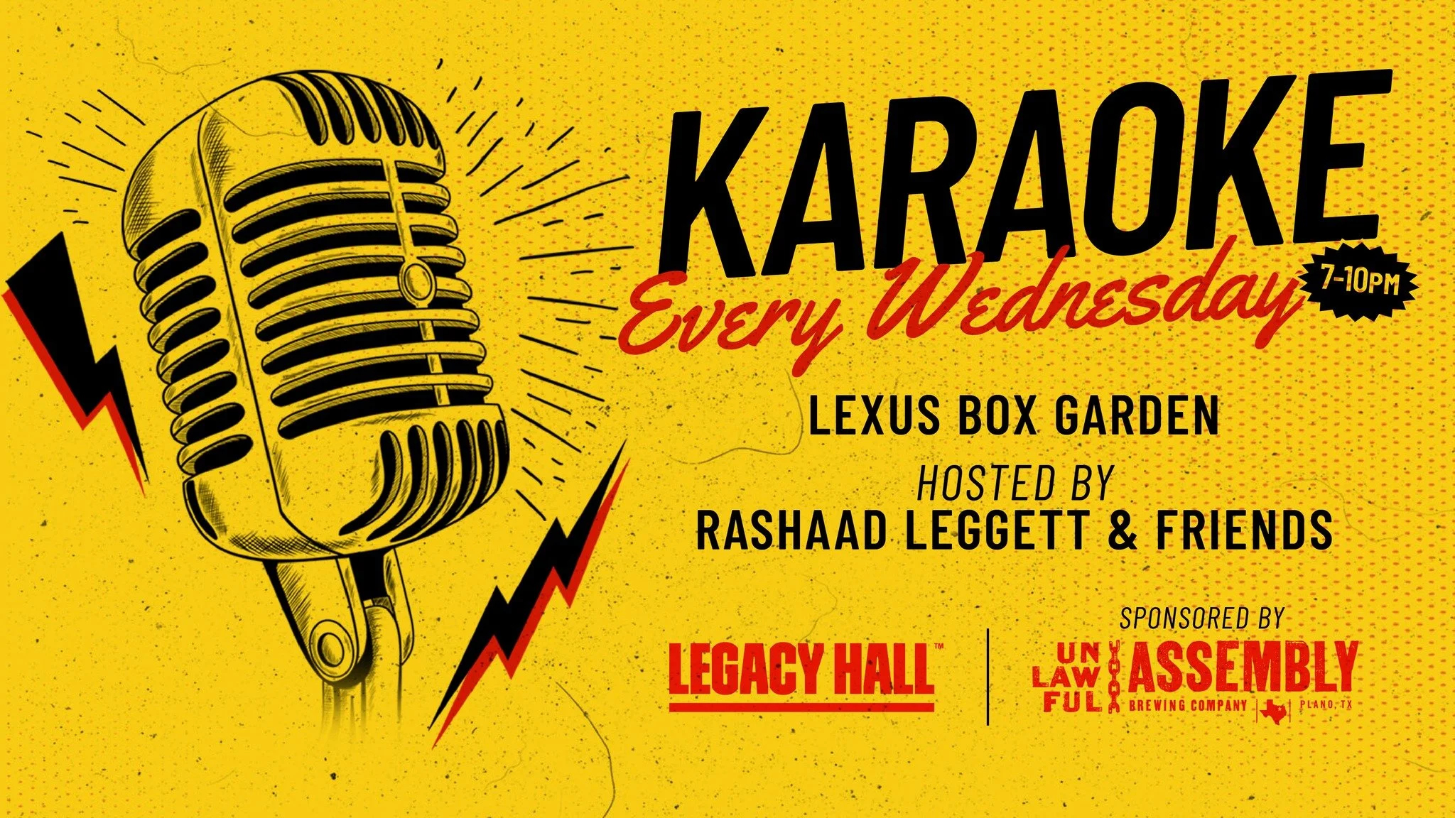 Legacy Hall - Wednesday Night Karaoke