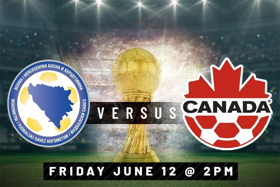 Legacy Hall - World Cup Watch Party: Canada vs. Bosnia and Herzegovina