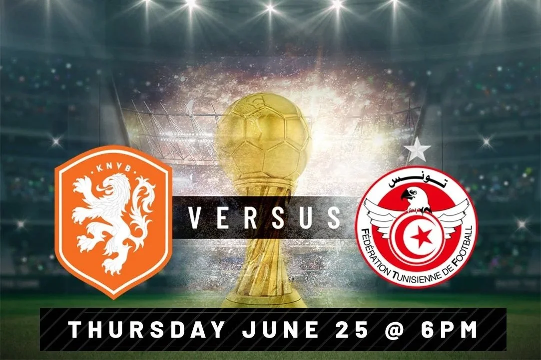 Legacy Hall - World Cup Watch Party: Tunisia vs. Netherlands
