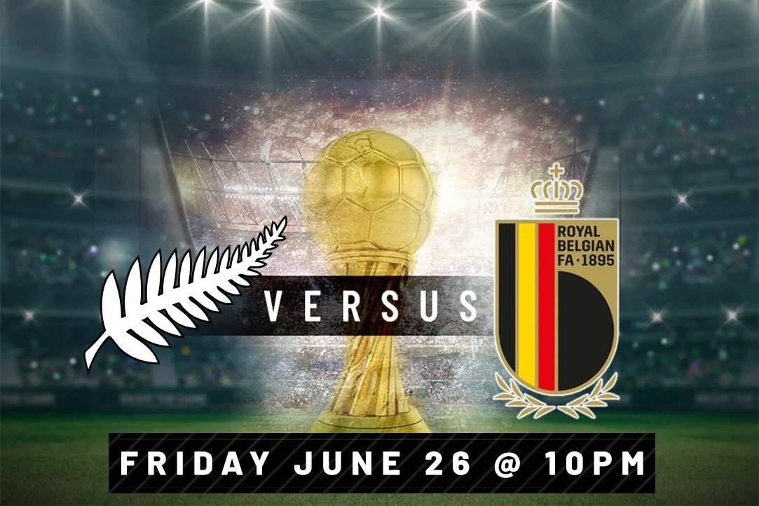 Legacy Hall - World Cup Watch Party: New Zealand vs. Belgium