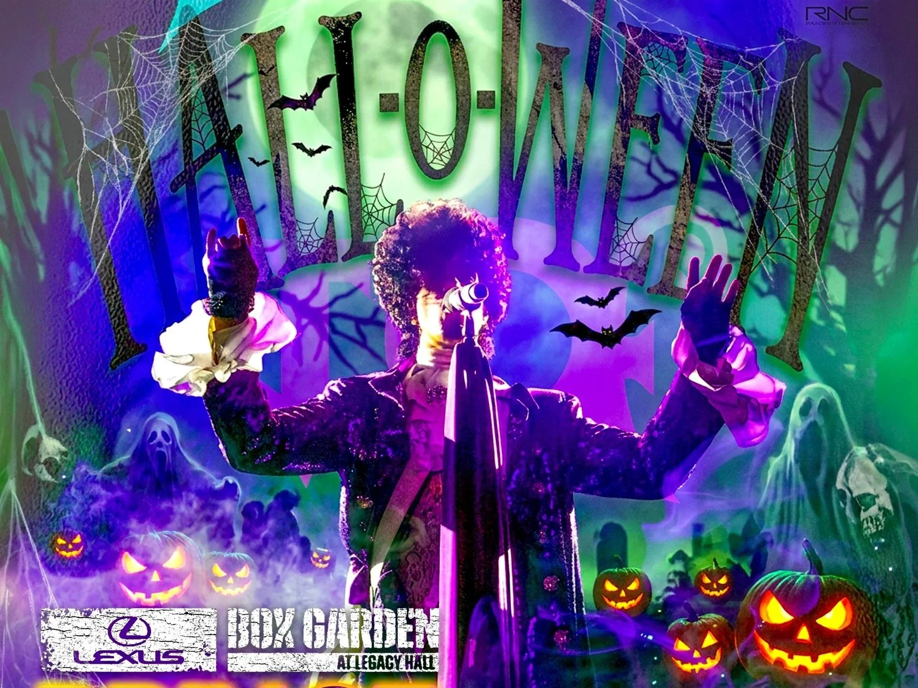 Legacy Hall - Hall-O-Ween Party with Prince Tribute: Prince Again