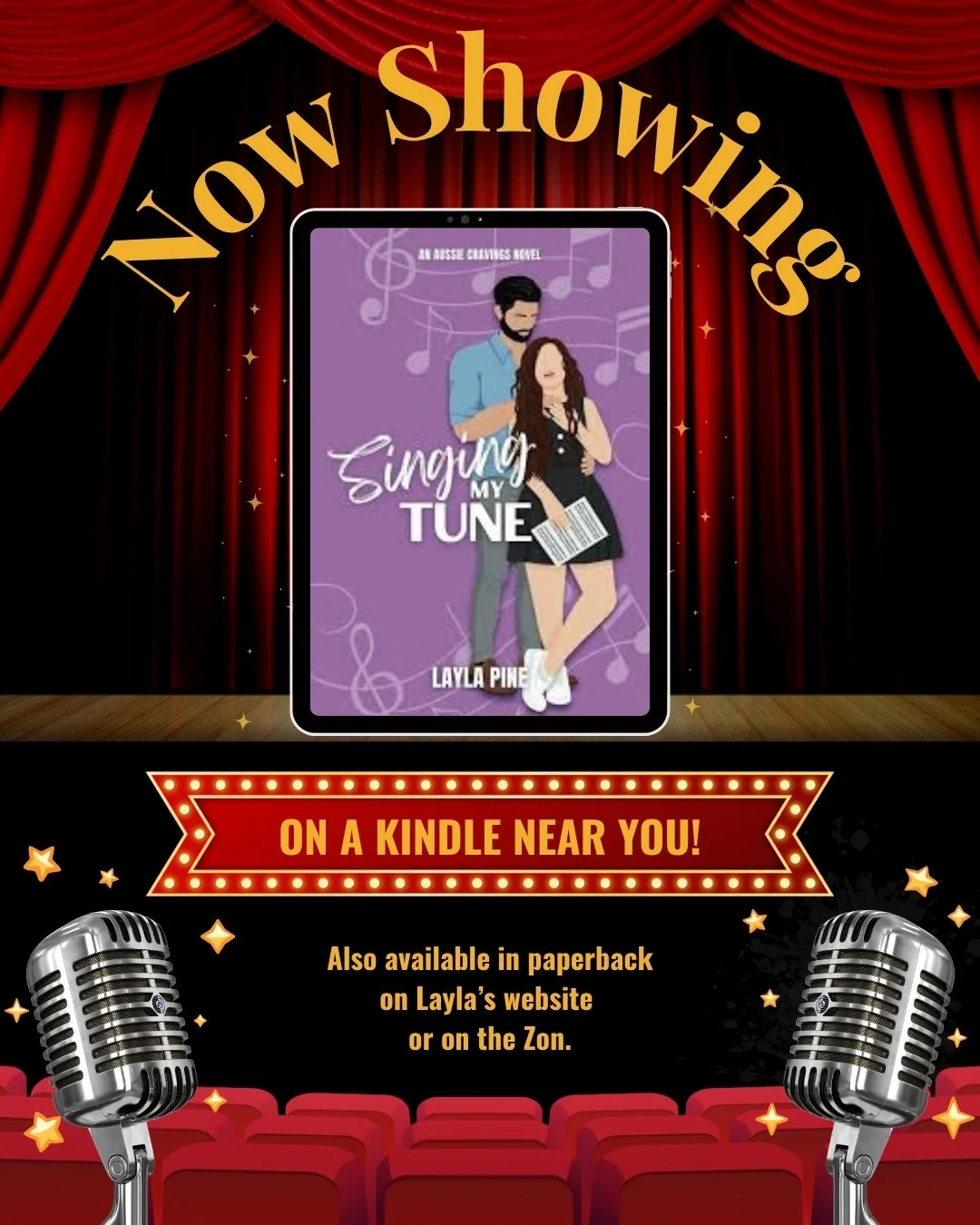 Layla Pine hits all the right notes with Singing My Tune, the fourth book in the Aussie Cravings series.

Impacted by the events of his past, Dom&rsquo;s life is now one of careful control, especially when it comes to matters of the heart.

Bound by 