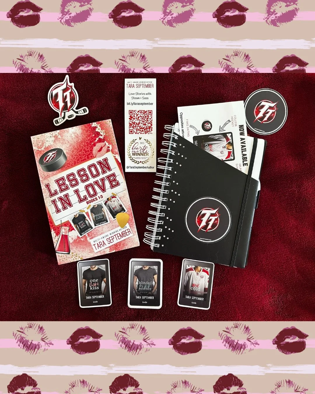 In just 104 pages, Tara September kicks off the Lessons in Love series with One More Kiss.

April isn&rsquo;t attending college to play games, so imagine her annoyance when her playboy neighbor, Cal, suggests they share a kiss under a meteor shower. 