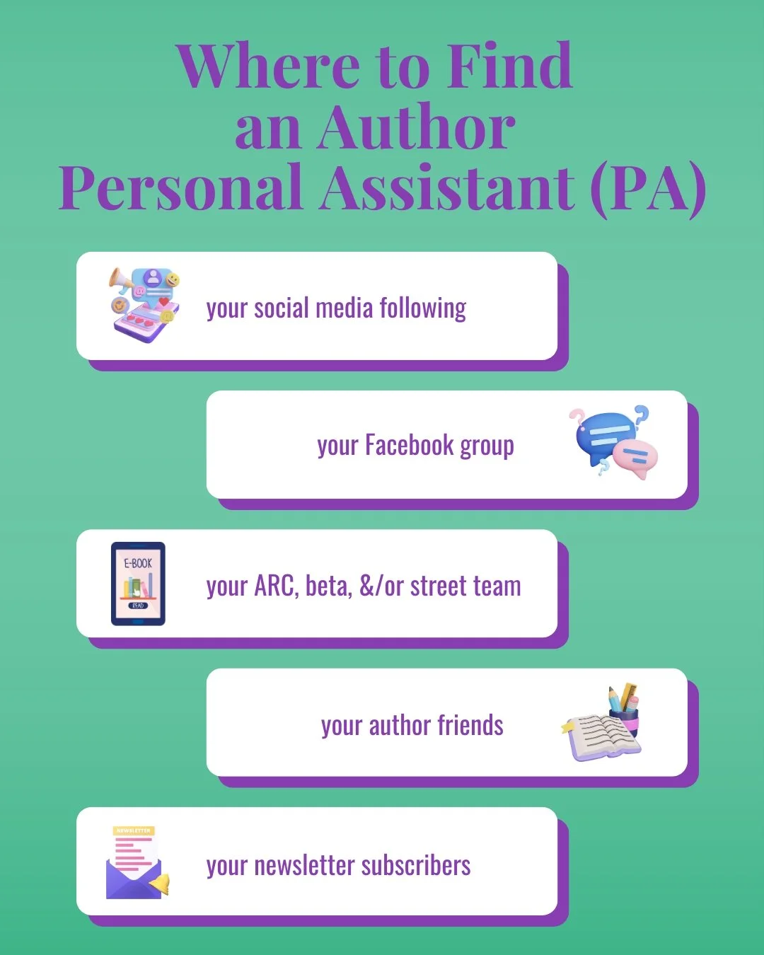 Consider posting that you’re hiring. After all, these readers already know and love you!
To see if we might be a good fit, please feel free to send me a DM, or peruse my website and blog posts - linked in bio!
In the meantime, please know tha