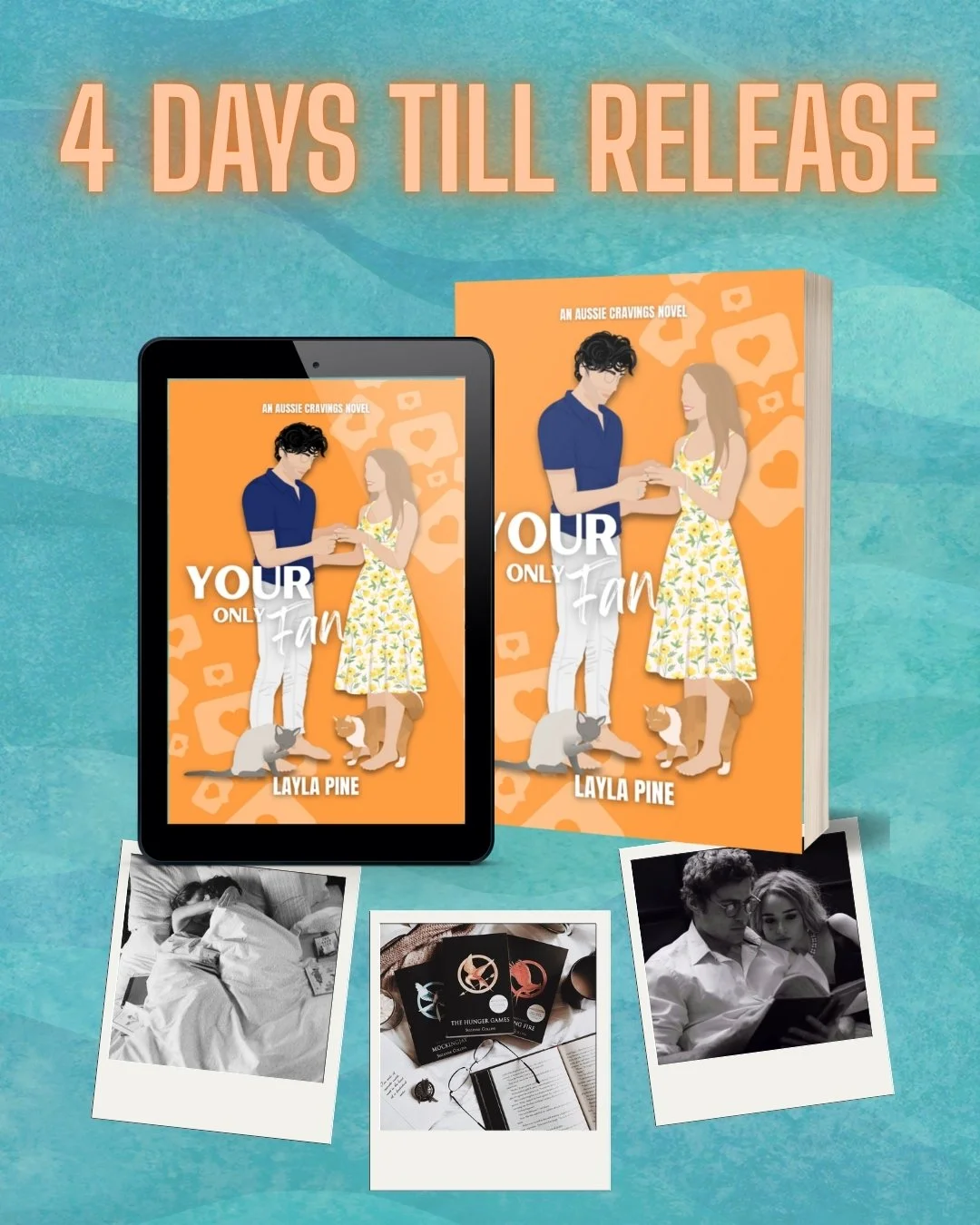 If you're new to Layla Pine, Your Only Fan is the perfect starting place!

Her books are filled with characters who feel real and with emotional topics that are dealt with both heart and humour 🧡

BLURB:
She was still mostly a mystery to me, but I t