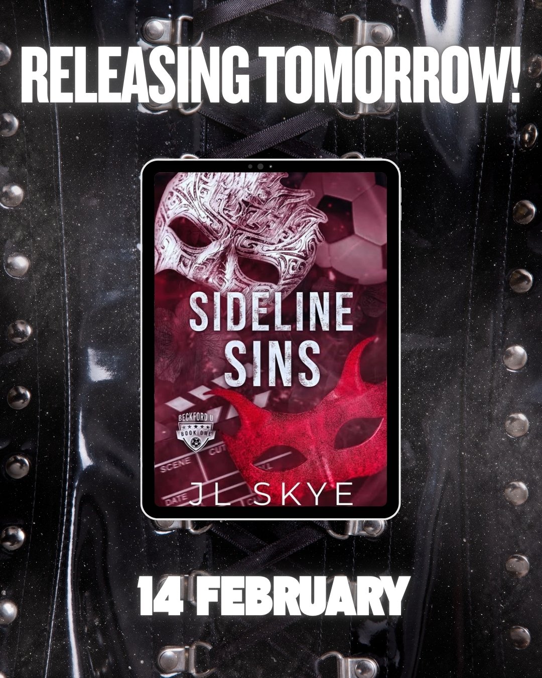 Tomorrow is the day! Book 1, in JL Skye's new Beckford U series, releases! 

BLURB:
Leni Hart is no stranger to sexual betrayal. But she&rsquo;s worked hard to reinvent herself&mdash;and take back her power&mdash;within the walls of her cousin&rsquo;