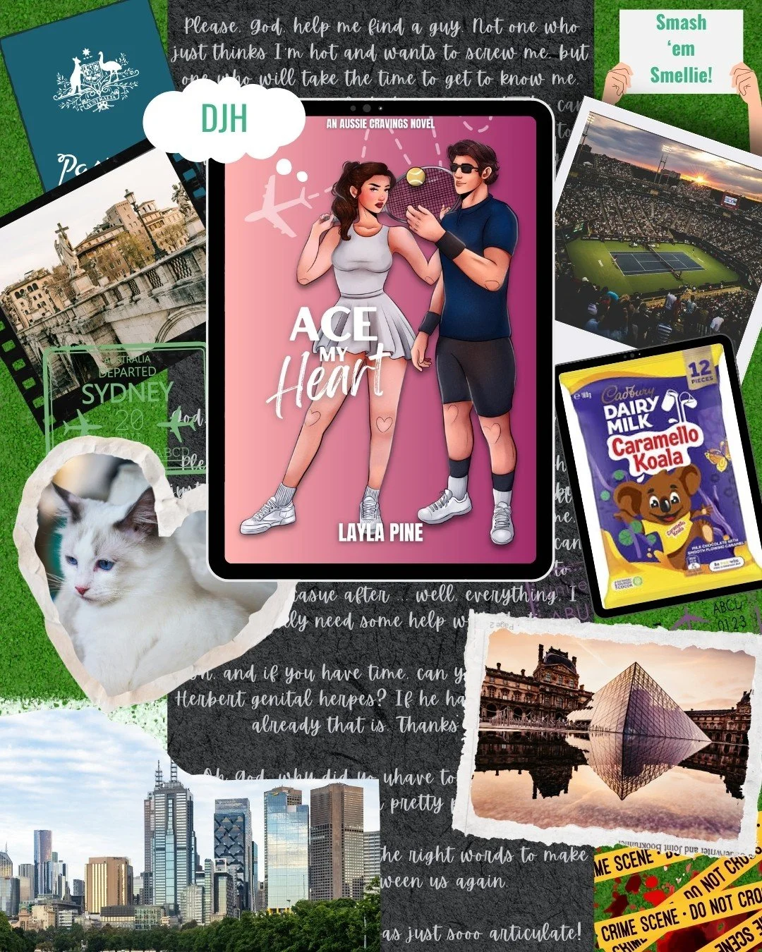 It&rsquo;s no joke! April 1st marks the start of Aussie Author April 🇦🇺

Join me in celebrating indie author, Layla Pine, and her Aussie Cravings series!

In Ace My Heart, the first in the Aussie Cravings 5-book series of interconnected standalones
