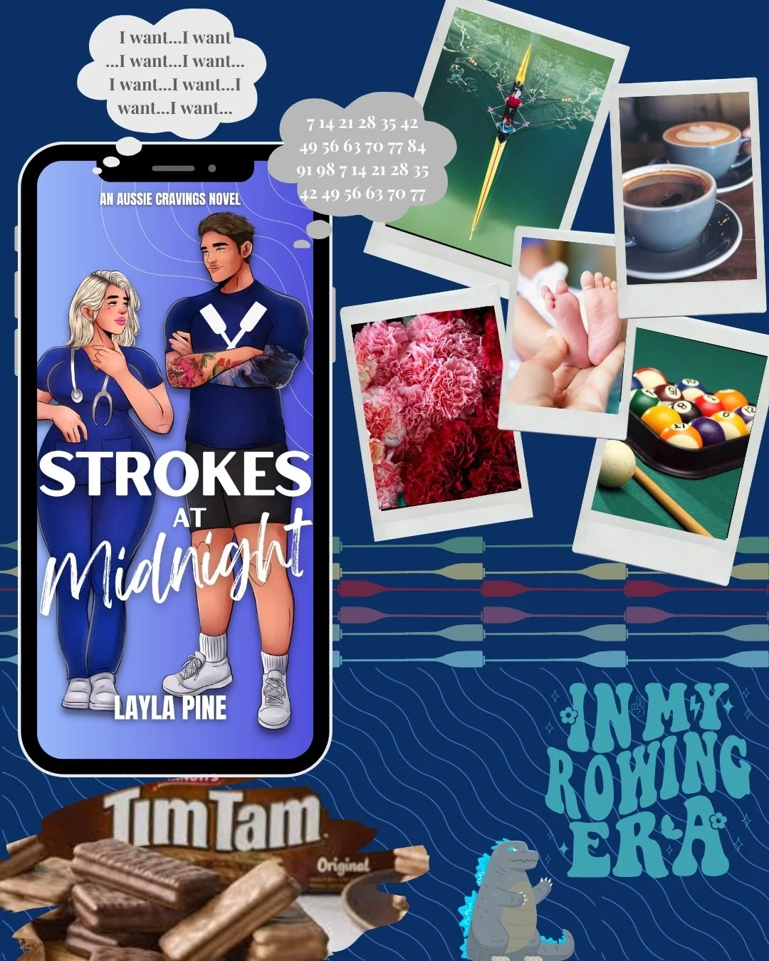 We continue our celebration of Aussie Author April with Strokes At Midnight, the second book in Layla Pine&rsquo;s Aussie Cravings series!

This emotional (and funny!) story clinched my addiction to these interconnected standalones. Cravings, indeed!