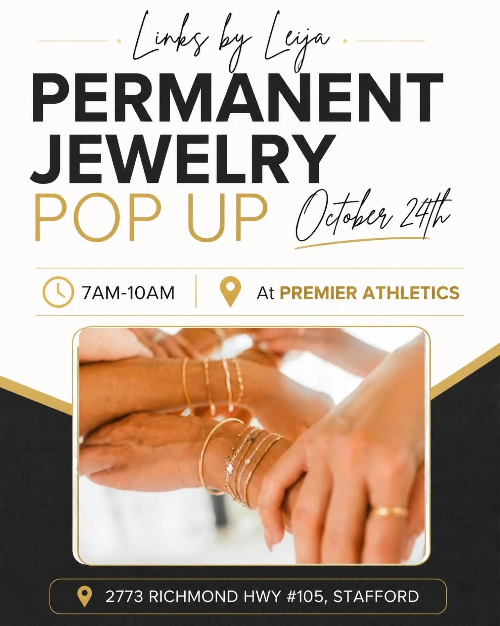 ✨ We are so excited to have @linksbyleija pop up at Premier October 24th from 7am-10am! Pop in for some permanent sparkle! ✨

Be sure to give her a follow 💕