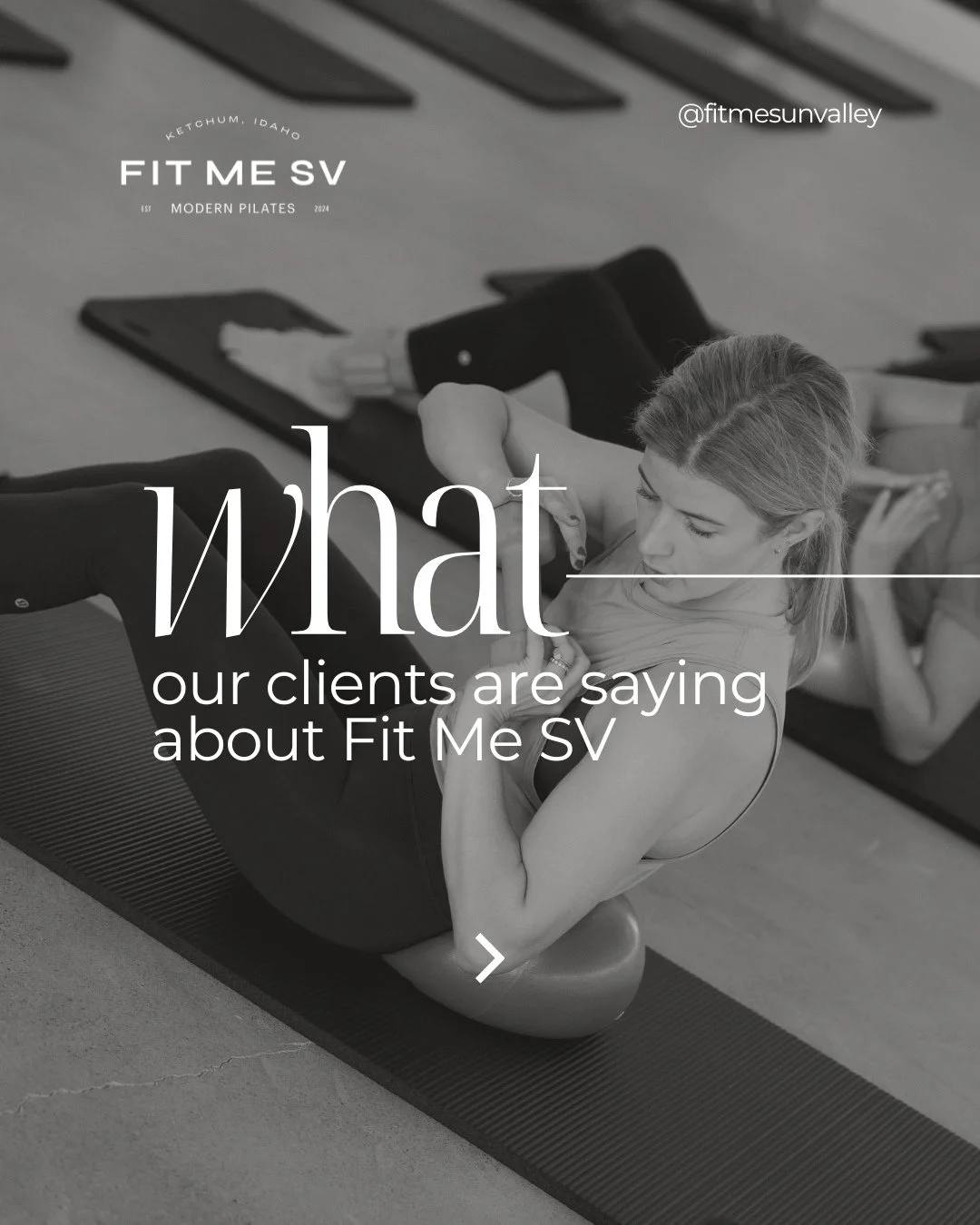 What our clients are saying about Fit Me SV ⭐️⭐️⭐️⭐️⭐️⁠
⁠
Thank you for sharing your experience with us. Your feedback means the world and helps more people discover our studio.⁠
⁠
If you&rsquo;ve taken a class with us, we&rsquo;d love to hear from y