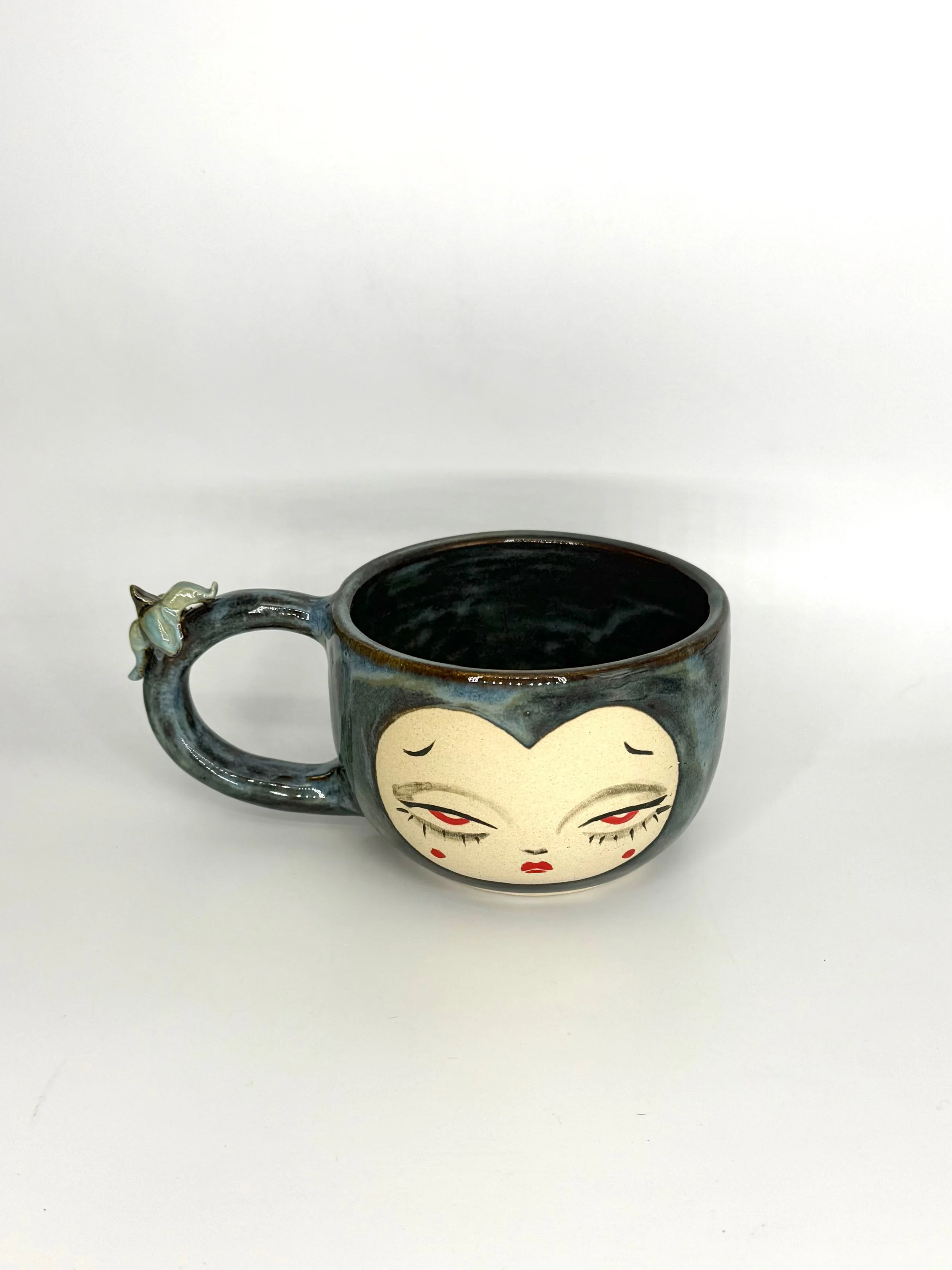 Spike Flower Mug - Lake