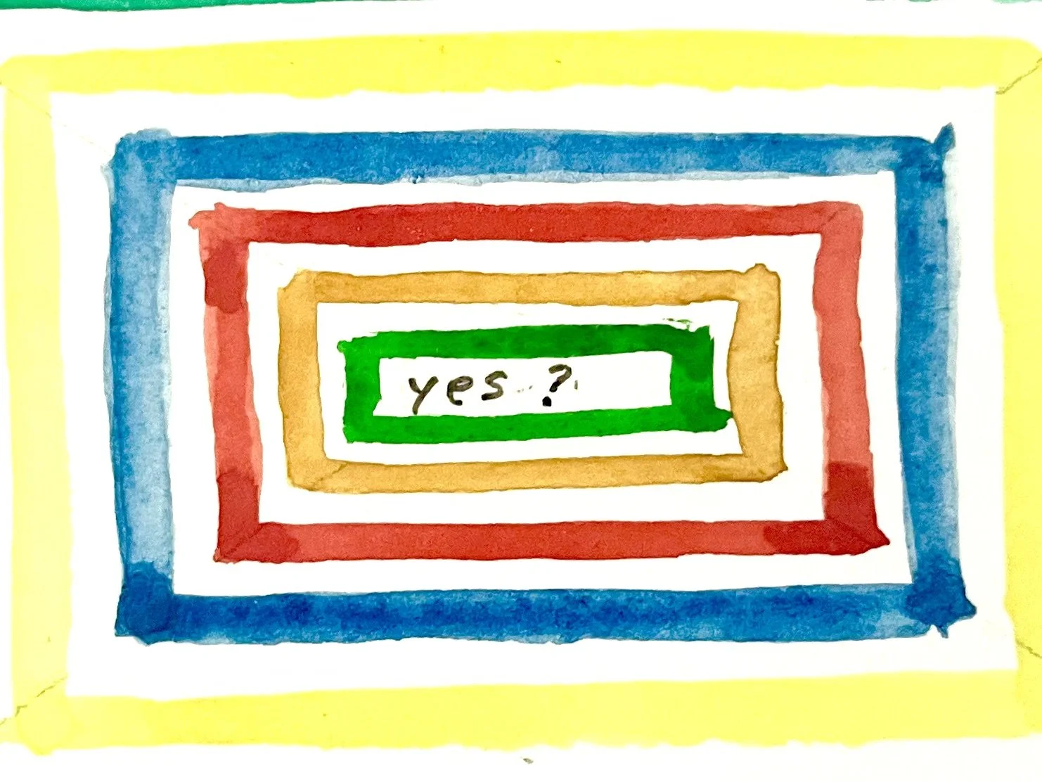 Yes? — A Stroke of Ben