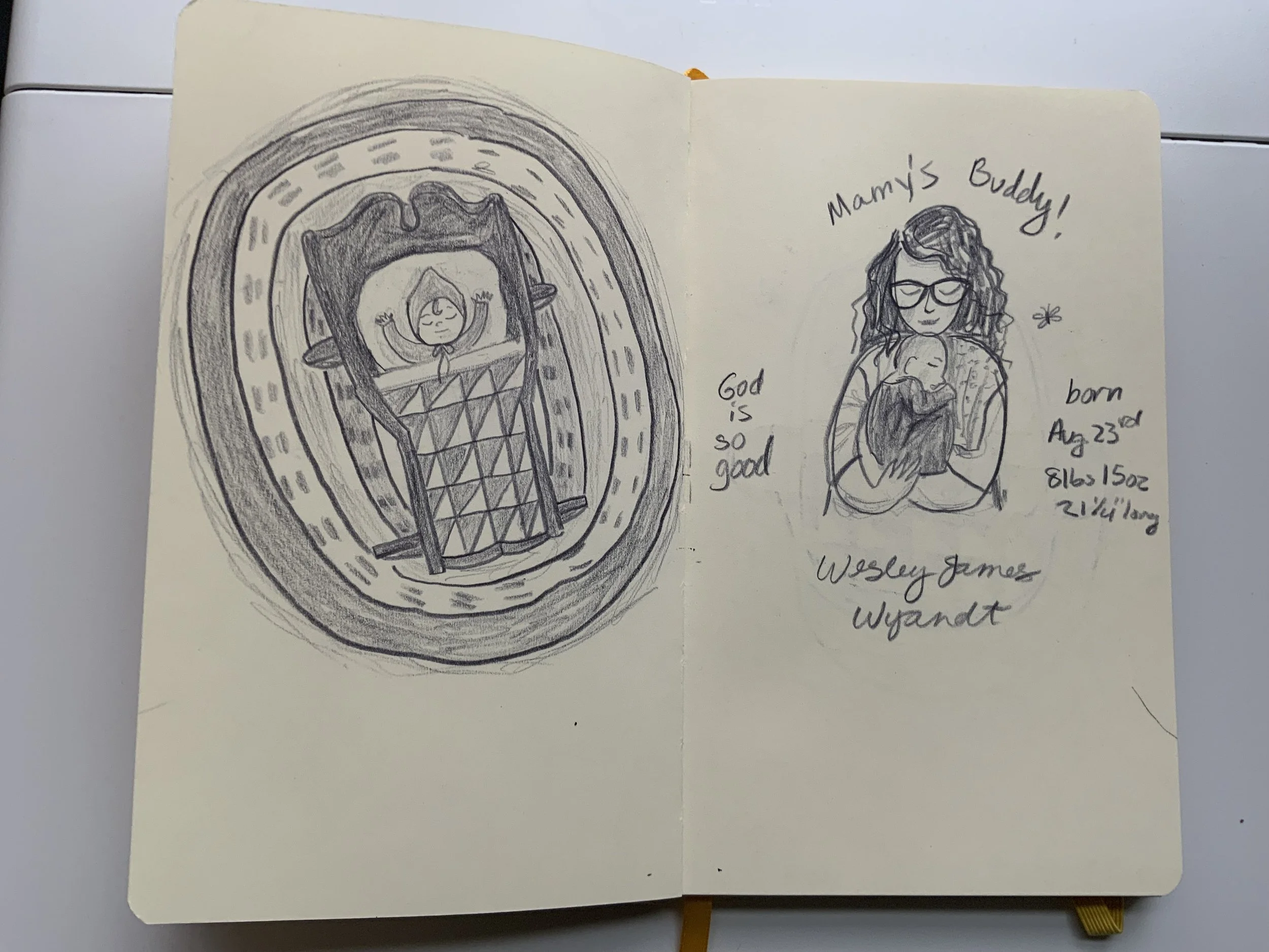 Peak inside my sketchbook 