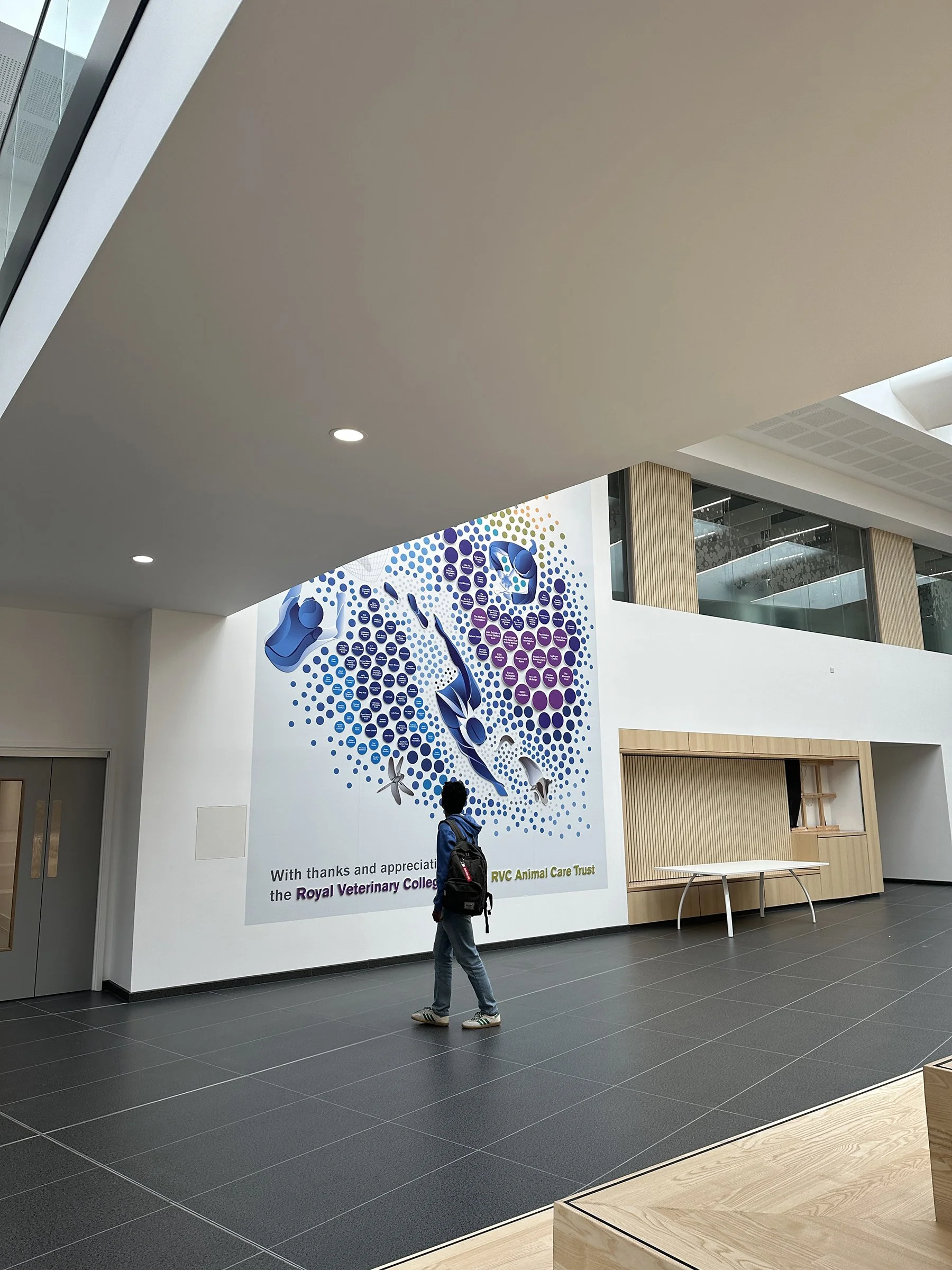 The RVC ACT Donor Wall