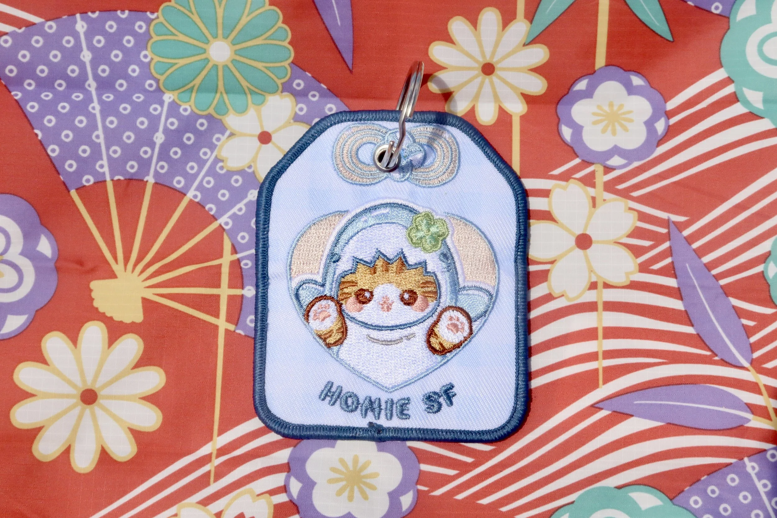 Mofusand Omamori Woven Keychain