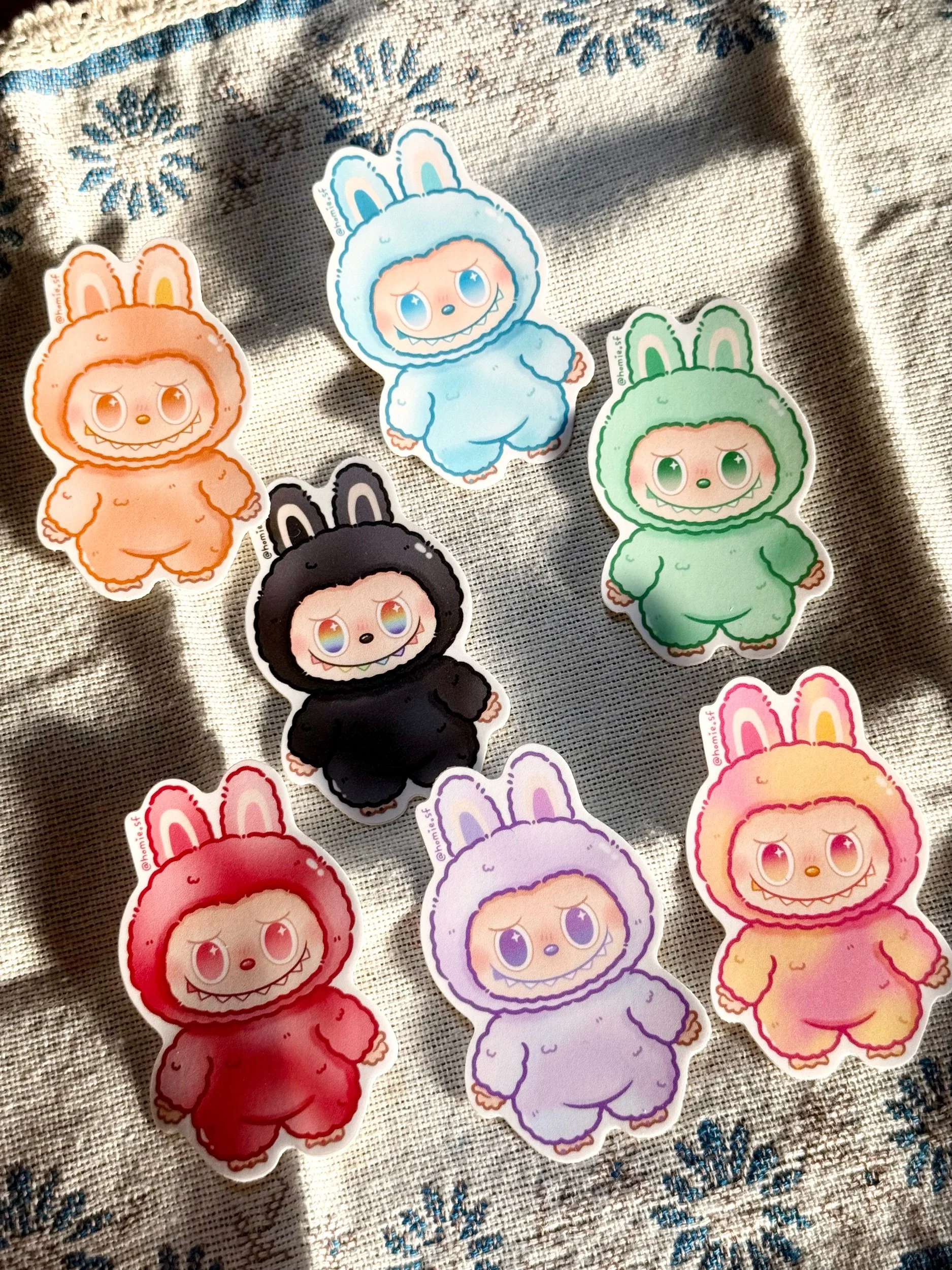Tie Dye Labebi Stickers