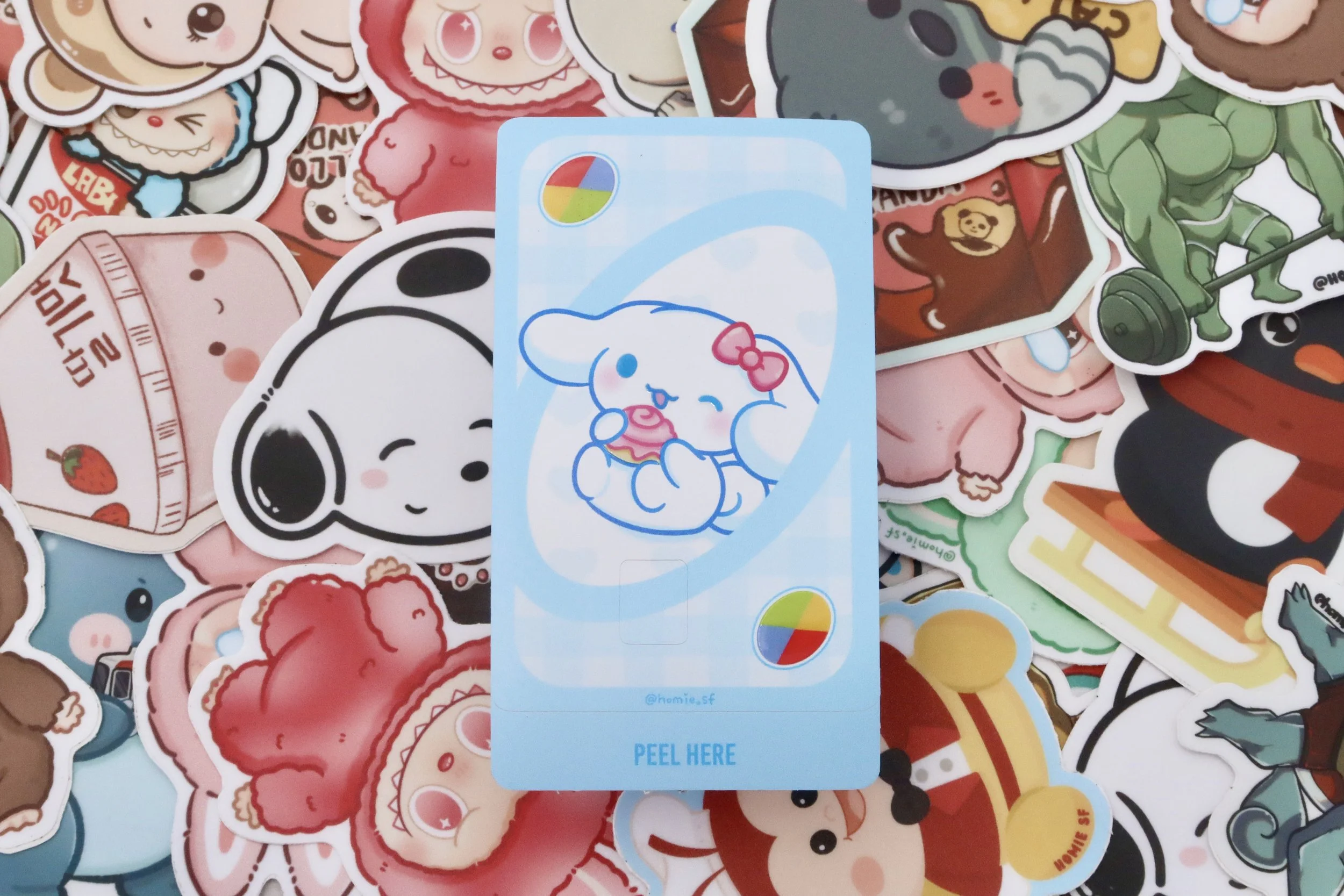 Sanbebi Credit Card Decals