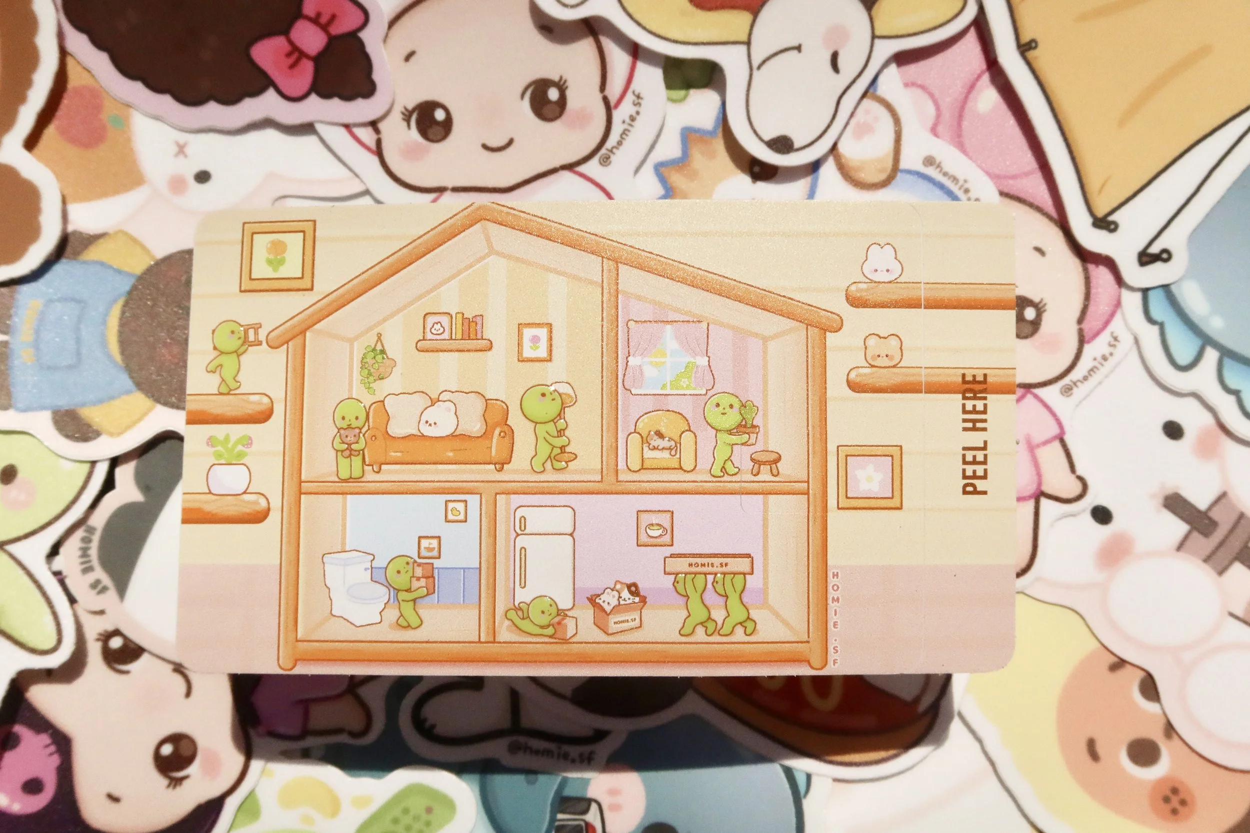 Smeeki Credit Card Decal Collection