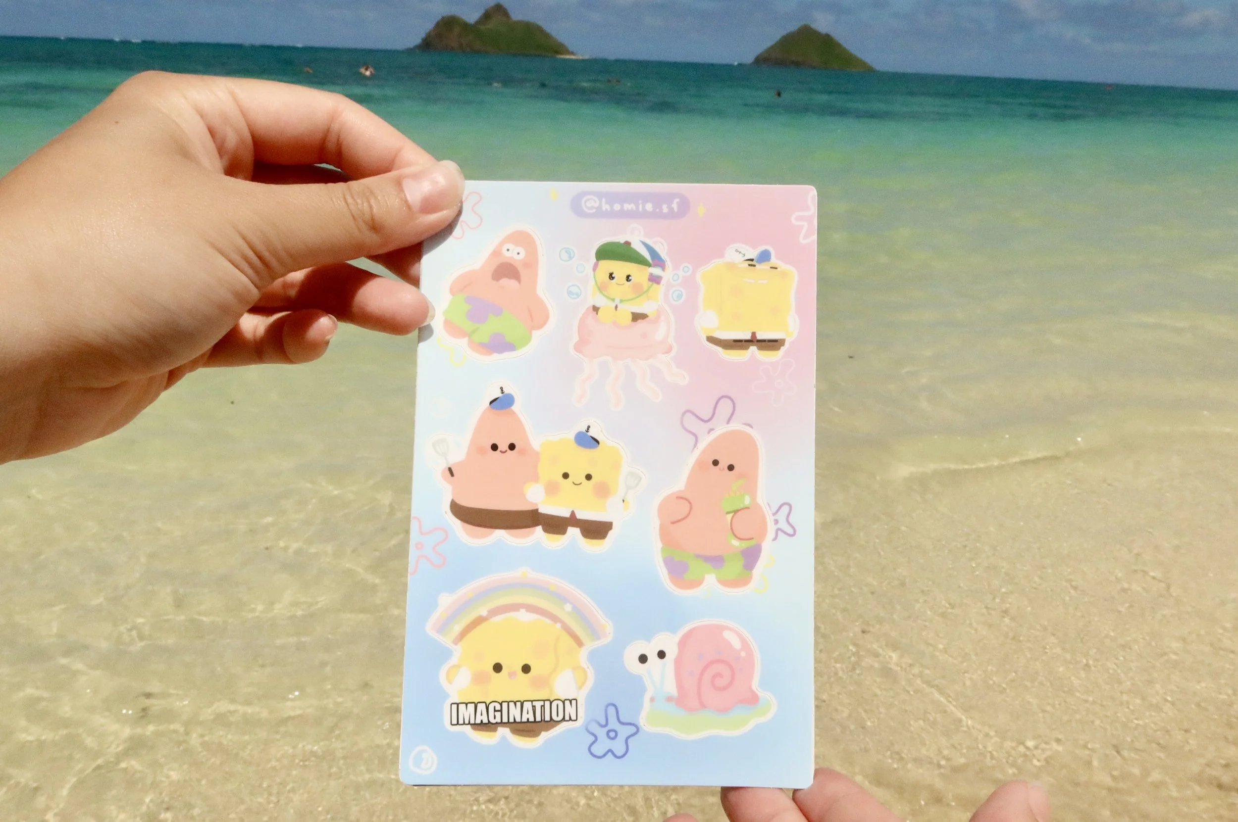 Spongebob Sticker Sheet