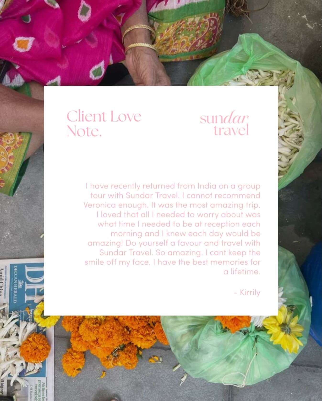 INDIA GROUP TOUR 2026. 

Love notes from past sparkly souls who joined last years India journey. I was so grateful for such a lovely group of ladies adventuring together 🛕

This is what travelling through India together feels like.
Colour, texture, 