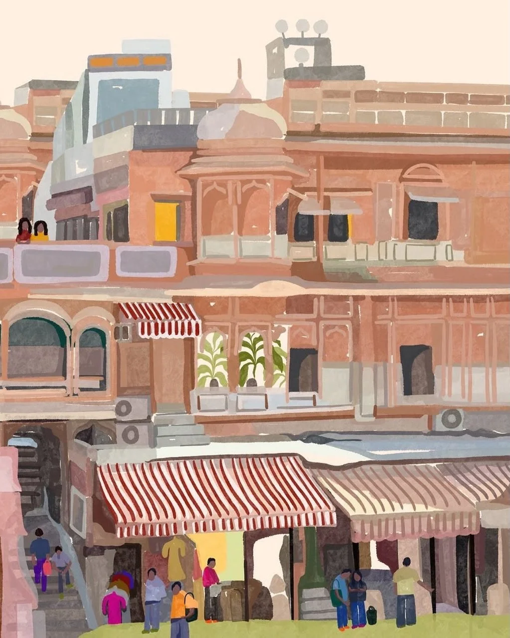 It&rsquo;s a quintessential ✨Jaipur✨ morning, washed in madder pinks, bright sunlight, and a breeze soft enough to make summer feel momentarily gentle.

This time of year in India feels full of anticipation. Mangoes are ripening, gardens are heavy wi