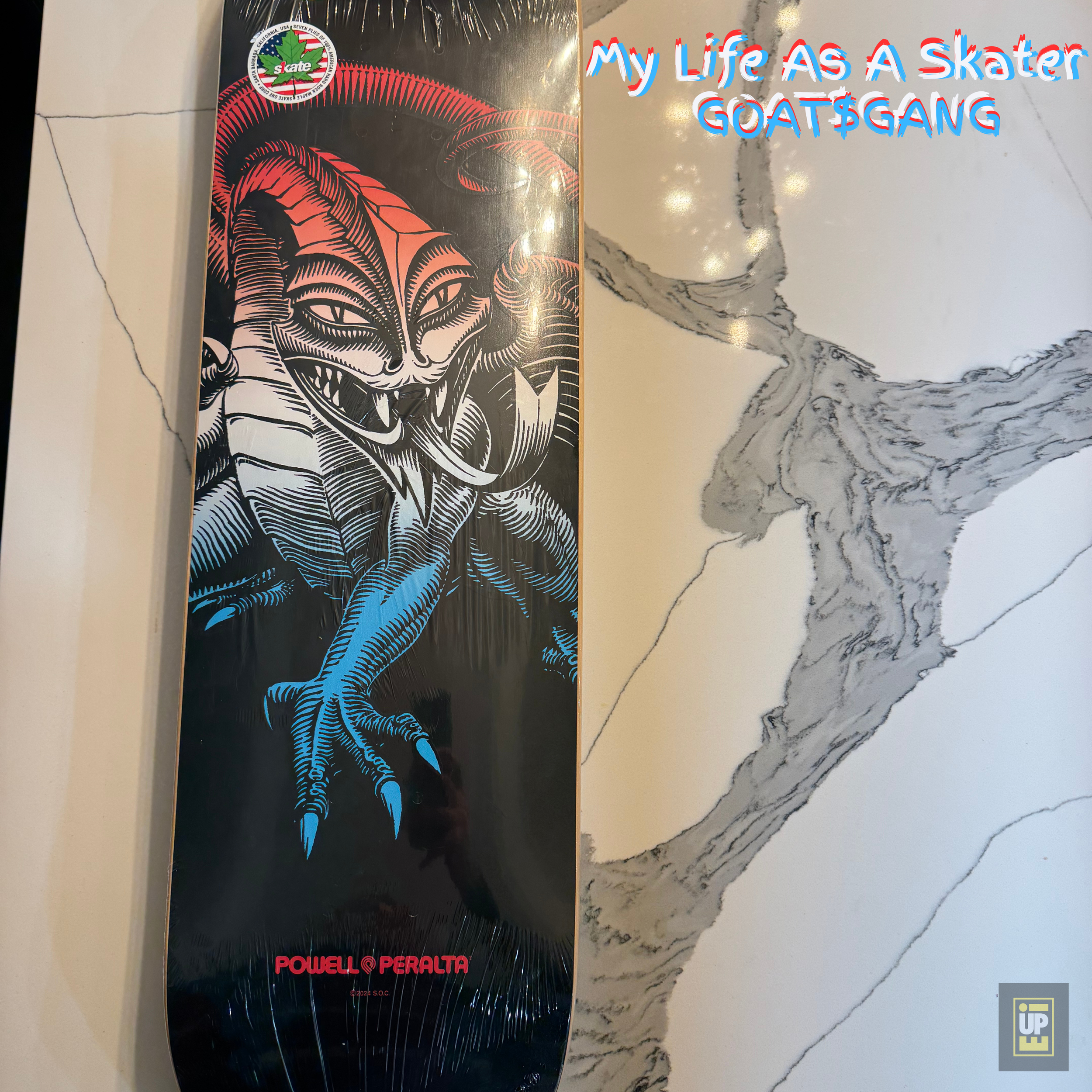 Powell Peralta Iconic Creature Skateboard Deck
