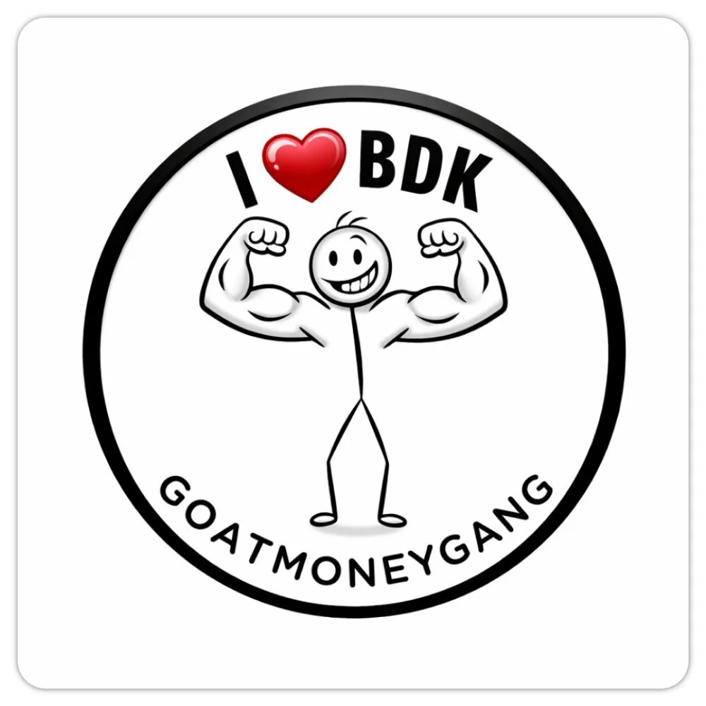 “I ❤️ BDK” Official Sticker