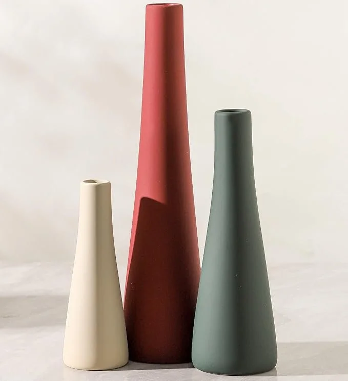 Christmas Ceramic Vase Set 