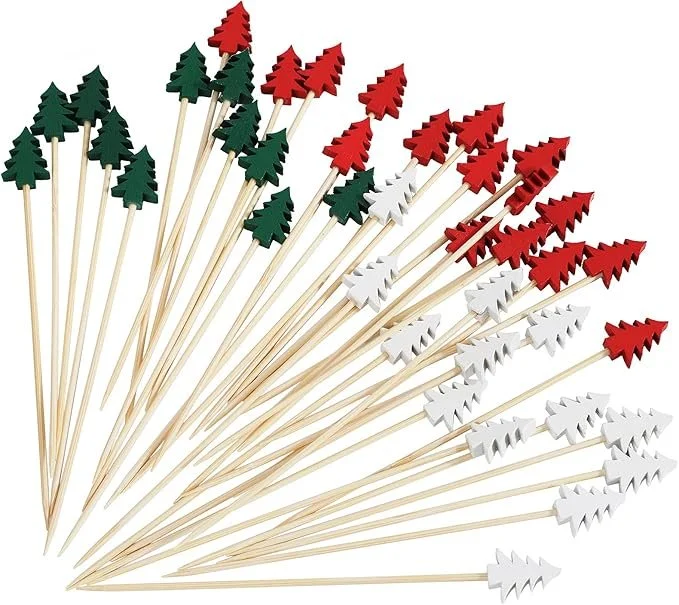 Christmas Tree  Cocktail Picks