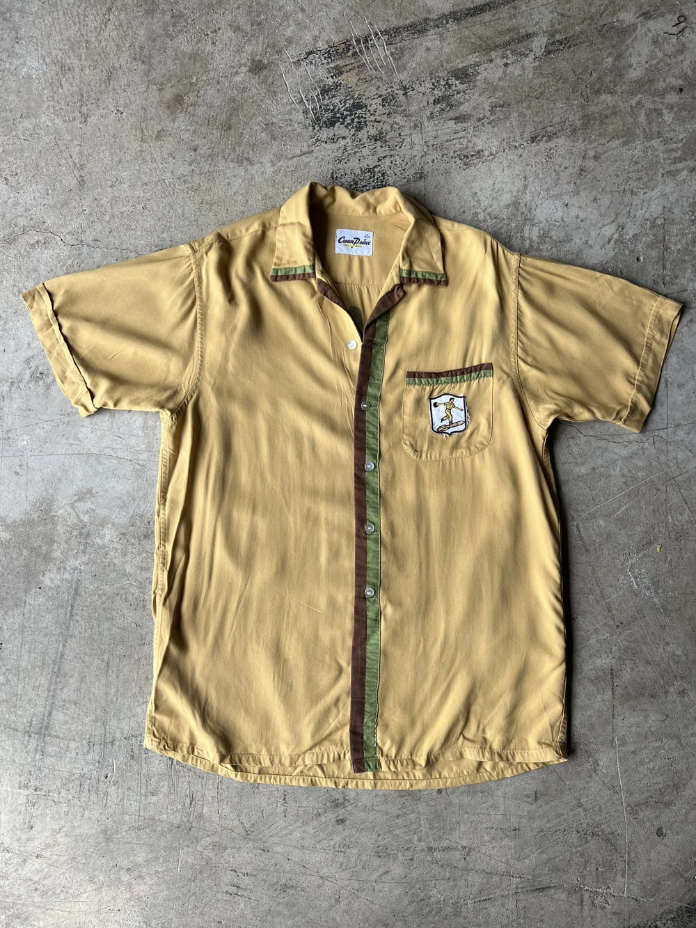 50s Crown Prince Bowling Shirt - Auburn Bowling Center — HERONS