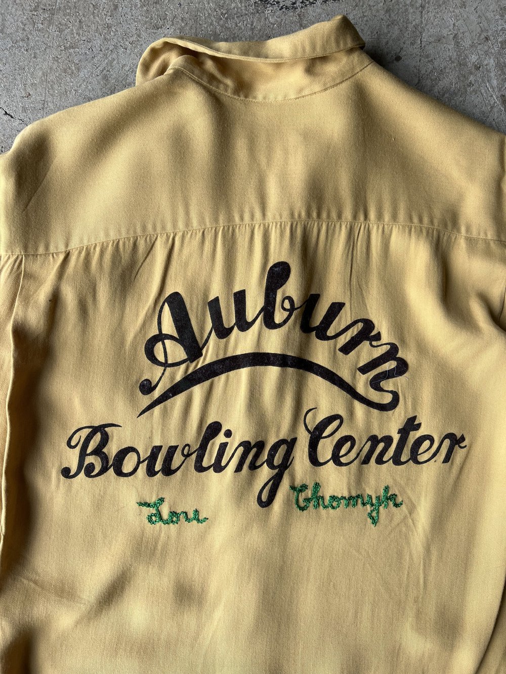 50s Crown Prince Bowling Shirt - Auburn Bowling Center — HERONS
