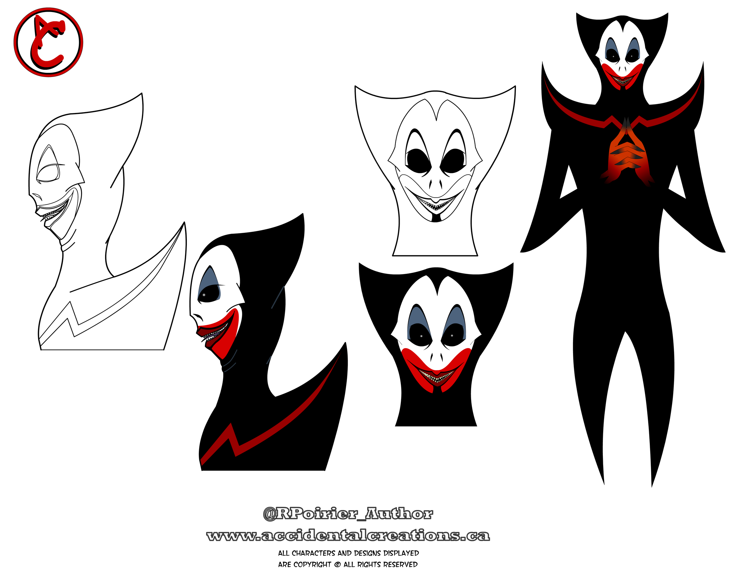 FRIEND - Character designs for an upcoming project