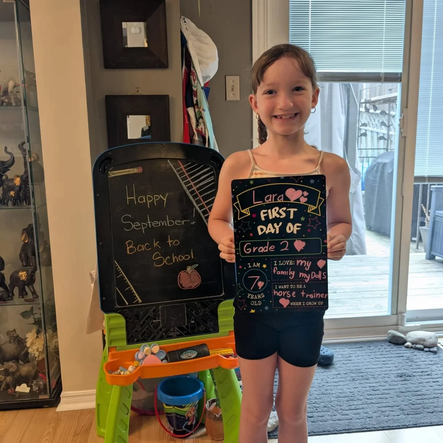 Off to Grade 2 for you! Cliche to say, but they really do grow up fast!