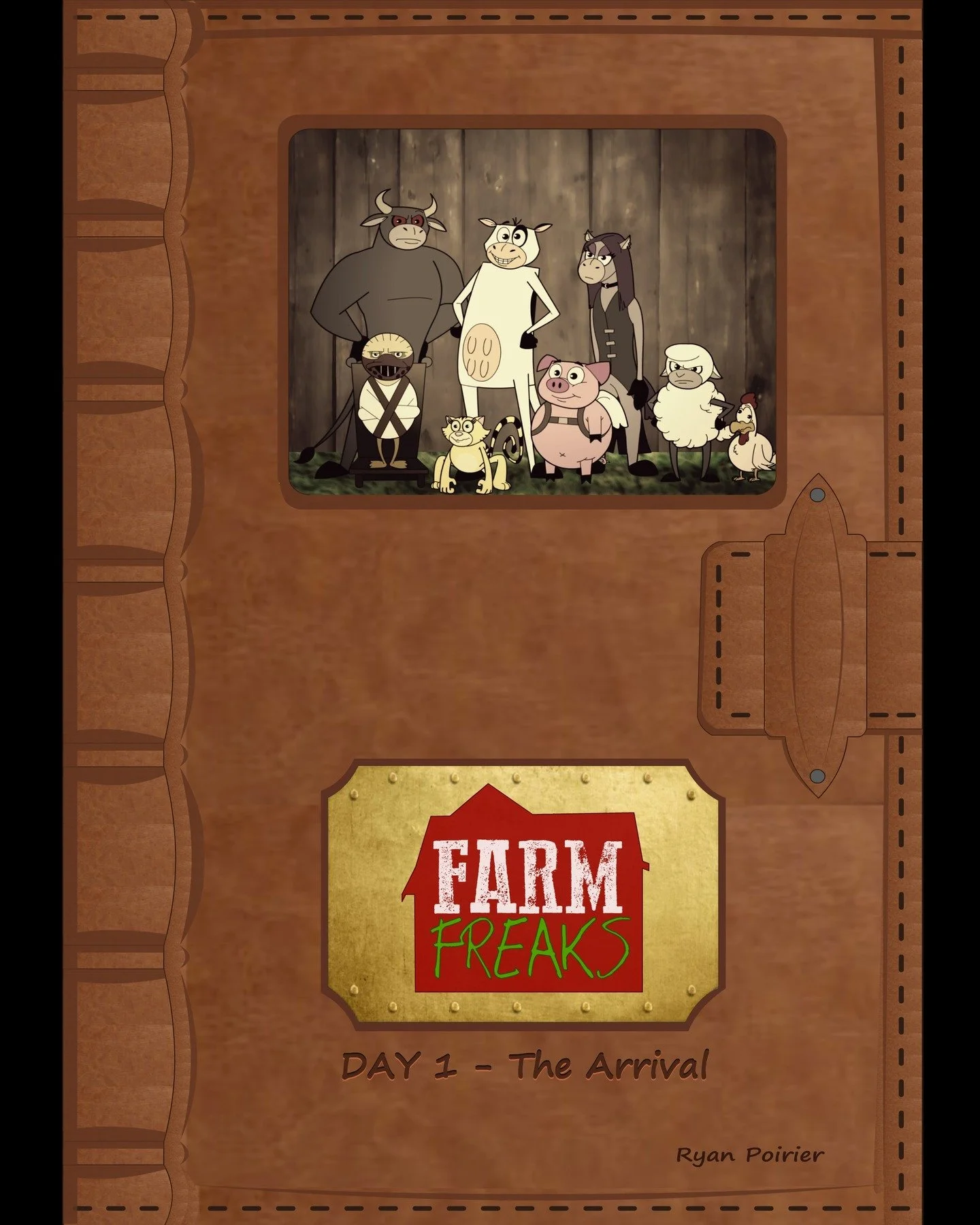 Day 1 - The Arrival

A group of zany, misfit animals, lead by Curdled the Cow, who are constantly being moved from farm to farm due to their crazy antics. They may have met their match when sent to a drab and regime farm in Melancholy Meadows, run by
