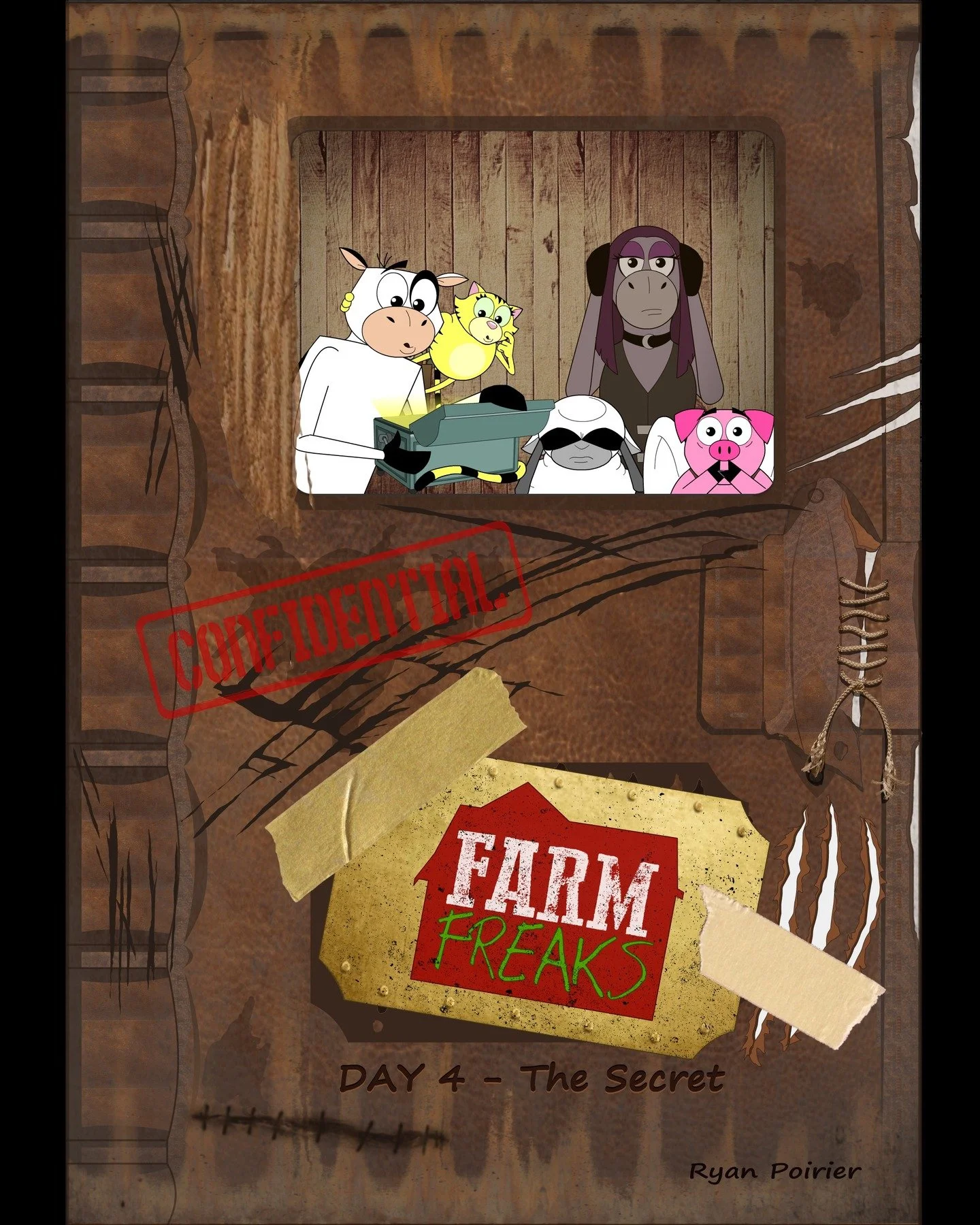 Farm Freaks Day 4 - The Secret

The waters have parted, Melancholy Meadows is as it was, thanks to Morgan's spell! ...Or is it? Although the land was saved, the crops have tripled in size! Suspicions become accusations, and Curdled and the Gang are t