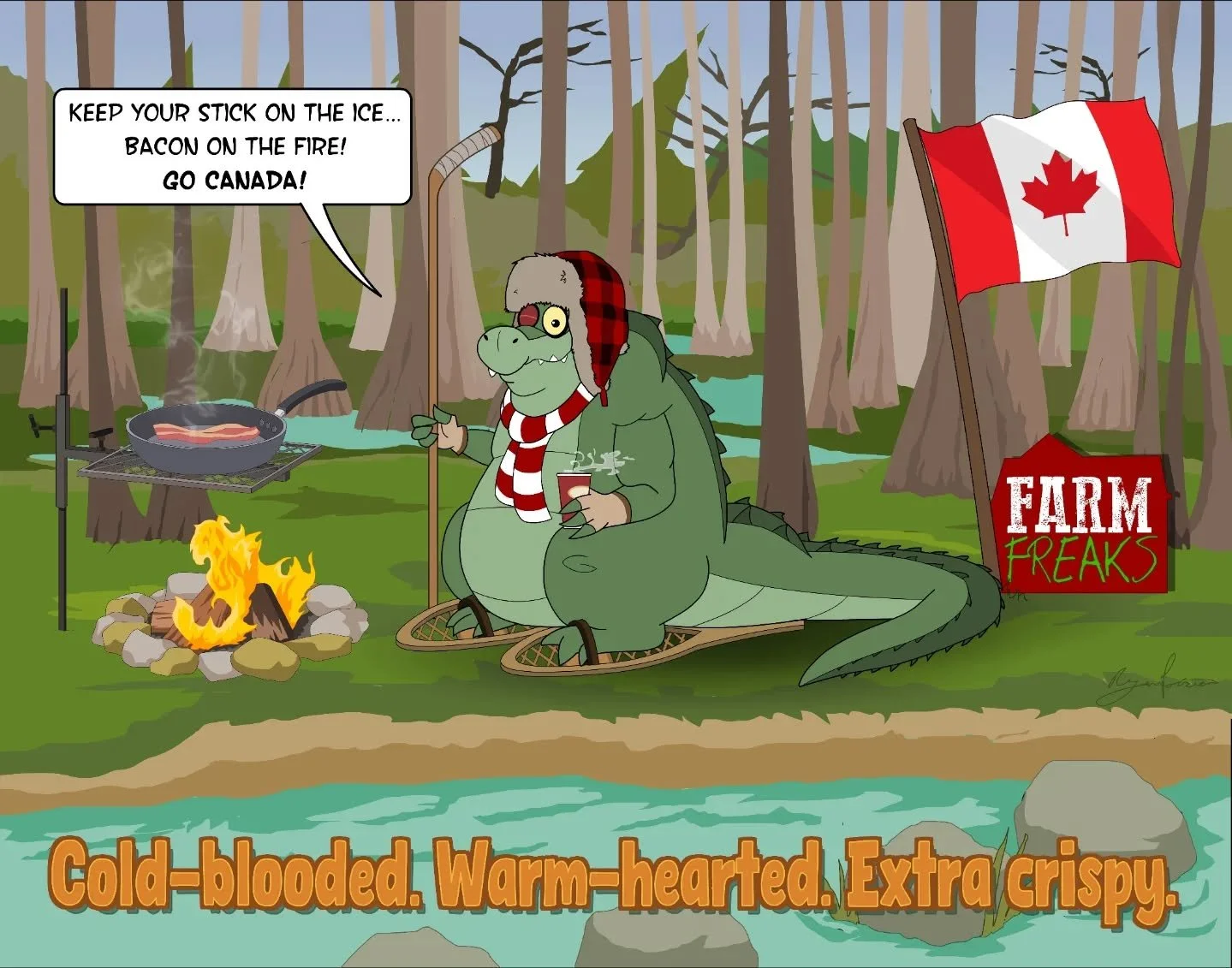 🇨🇦Go Canada!🇨🇦

'Gord the Canadian Crocodile' from Farm Freaks

#farmfreaks - A chain-of-events comedy mystery about a family of chaotic farm animals who finally find a home &mdash; only to learn the farm&rsquo;s secrets are even stranger than th