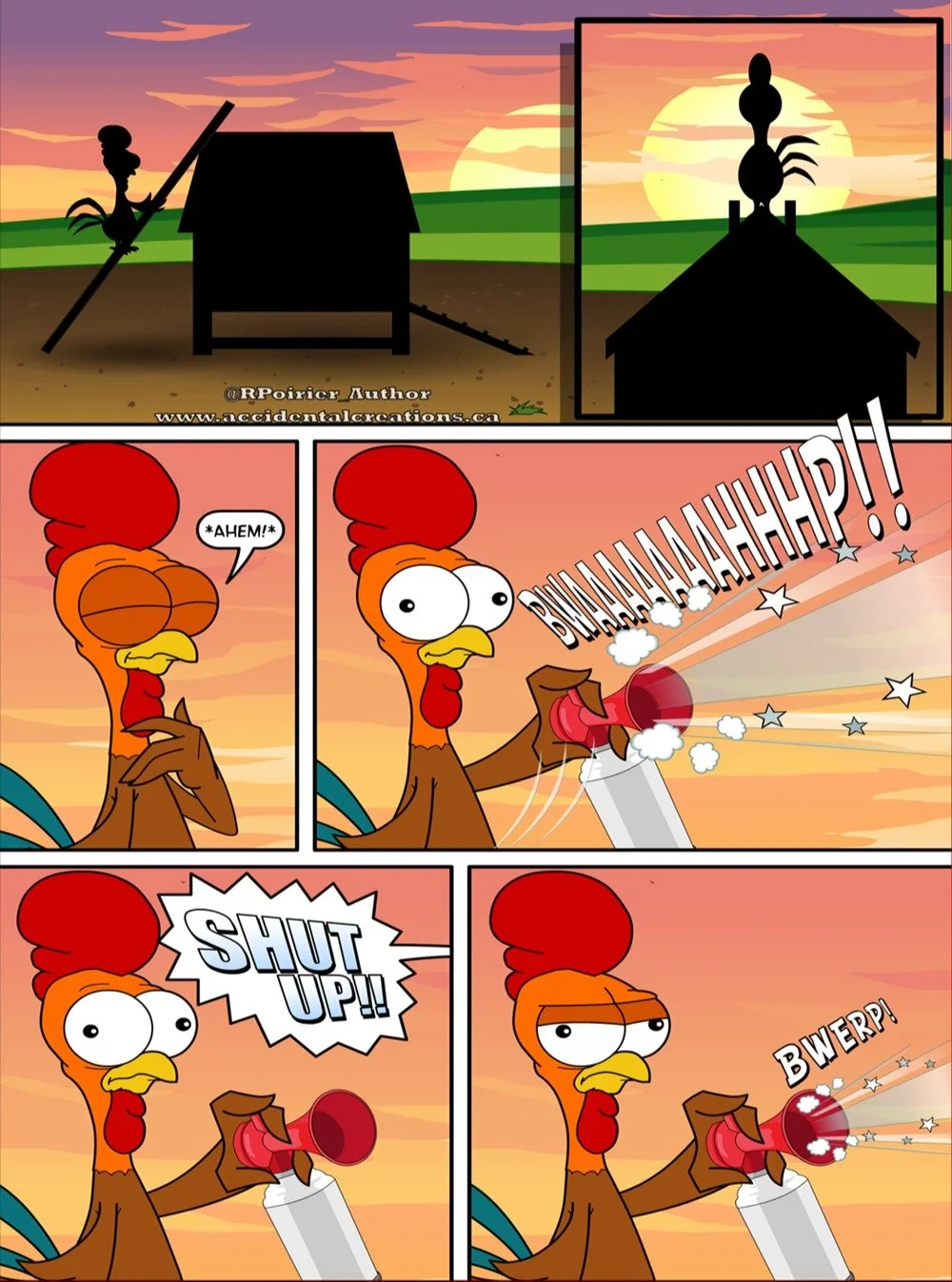 🚨 IT&rsquo;S LIVE! IT'S ALIVE!! IT'S LIVE AND ALIVE!!!🚨
After months of chaos, creativity, and a lot of questionable farm decisions&hellip;
Farm Freaks: Day 5 &ndash; The Festival is officially LIVE on Kickstarter!
🐄 178 pages &mdash; the biggest 