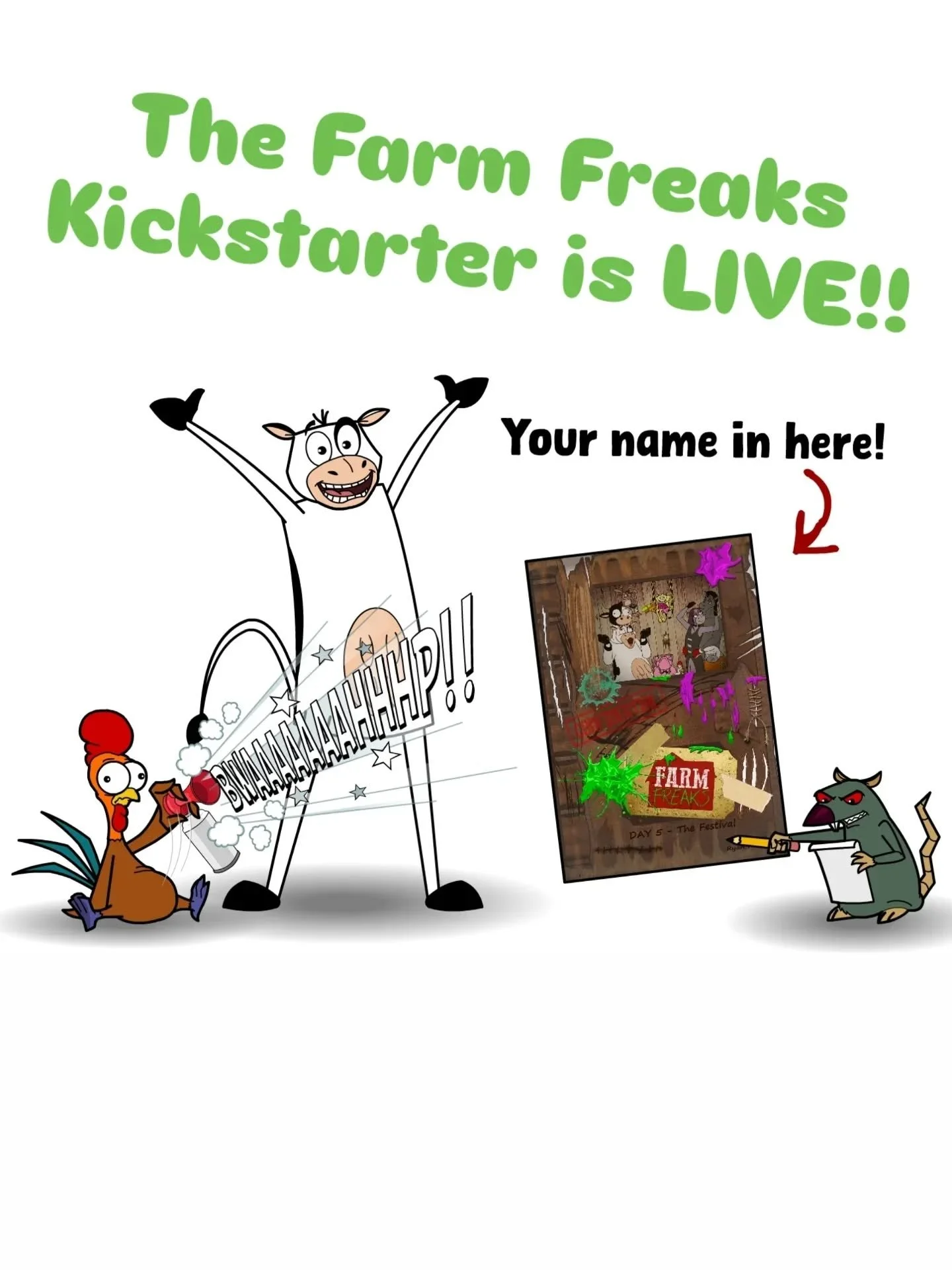 🚨 UPDATE: We&rsquo;re LIVE (for real this time 😅) 🚨

Looks like the farm had a bit of a launch day hiccup&hellip; but everything is now fully up and running!

✅ Reward tiers are now visible

✅ Everything is working as intended

✅ The festival is o