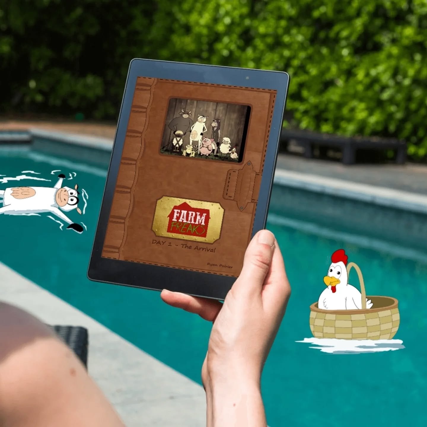 🏊&zwj;♂️&ldquo;Dive into the chaos &mdash; no lifeguard on duty.&rdquo;

Help support the Kickstarter and become part of the chaos on Melancholy Meadows! (Link in profile)

https://www.kickstarter.com/projects/accidentalcreations/farm-freaks-day-5-t