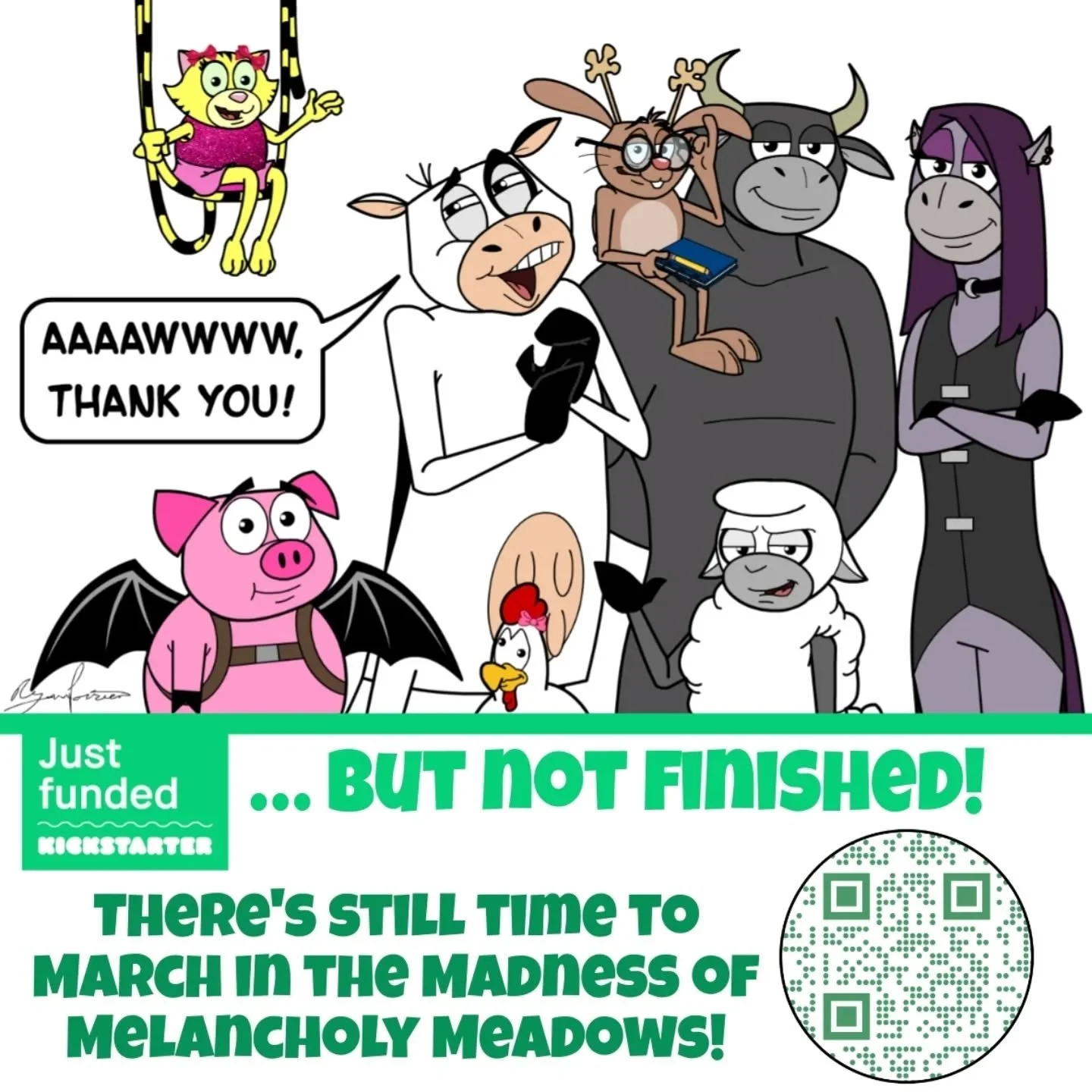 🎉We did it!🎊
💯100%. Funded!🫯
Honestly&hellip; I don&rsquo;t even really know what to say.🥲🙂&zwj;↕️
When I launched this campaign, I had hopes&mdash;but there&rsquo;s always that voice in the back of your head wondering if it&rsquo;ll actually c