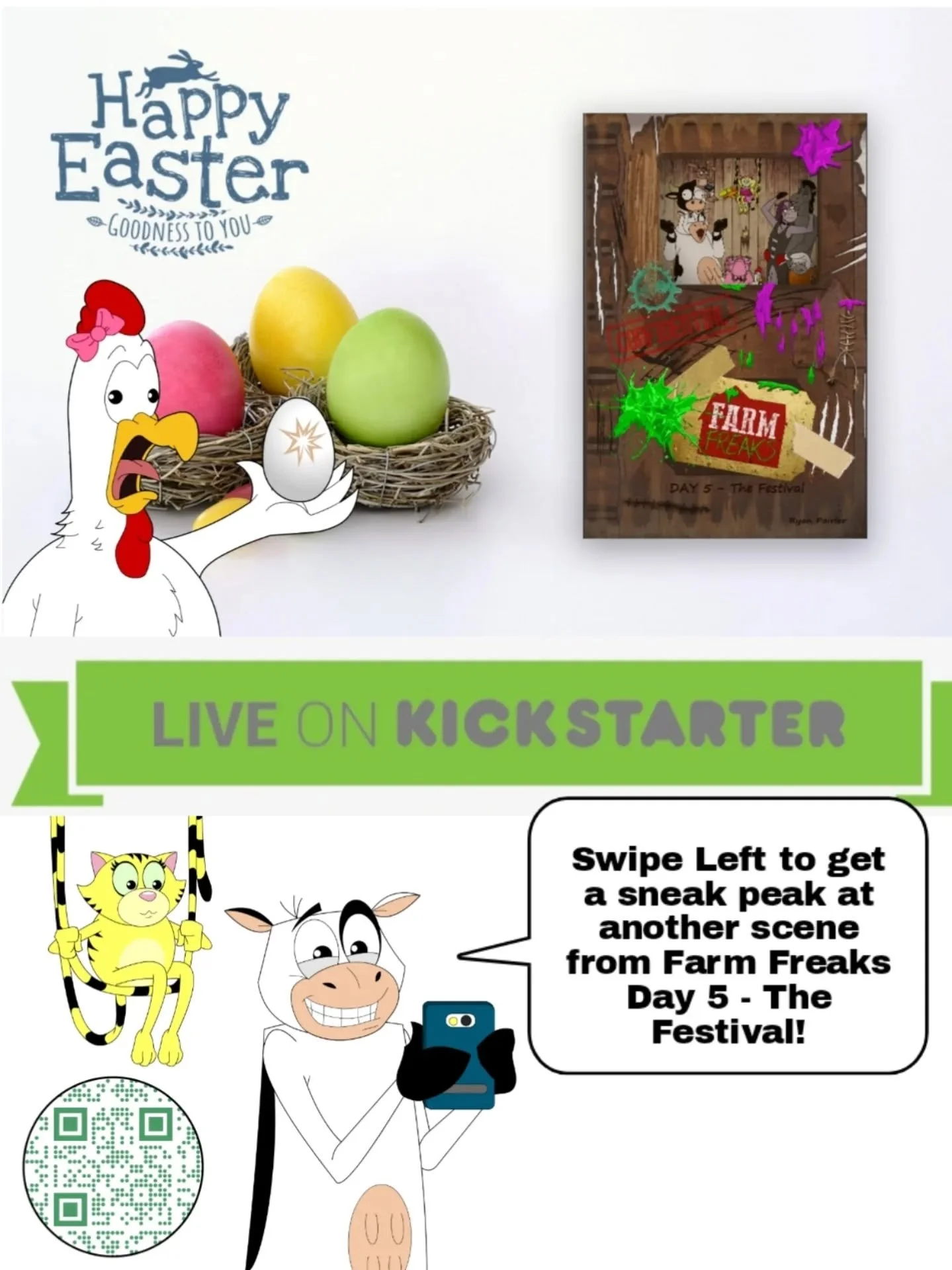 🐣🌸 Happy Easter from Melancholy Meadows&hellip; 🌸🐣
Something strange is always hiding beneath the surface of this farm&hellip;
Even on a day that&rsquo;s supposed to be peaceful.
While everyone else is hunting for eggs&hellip;
You might want to k