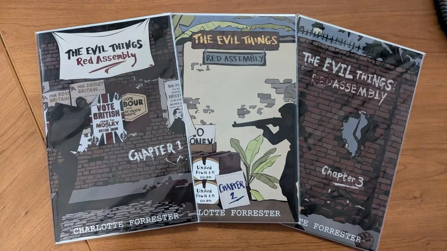 A great mystery set in the 1930s that pulls you in right away, with a fantastic art style that perfectly suits the period. I&rsquo;m really looking forward to the concluding chapter &mdash; highly recommend! Well done, @checkpointcharles 

#indiecomi