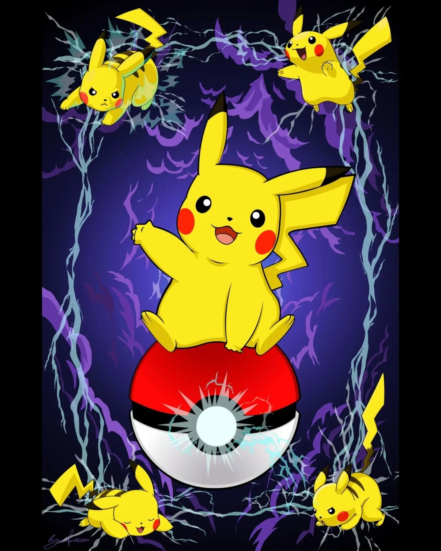 PIKA! PIKA! 
Another tribute piece.

#accidentalcreations #pokemon #pikachu #fanart  #animeart