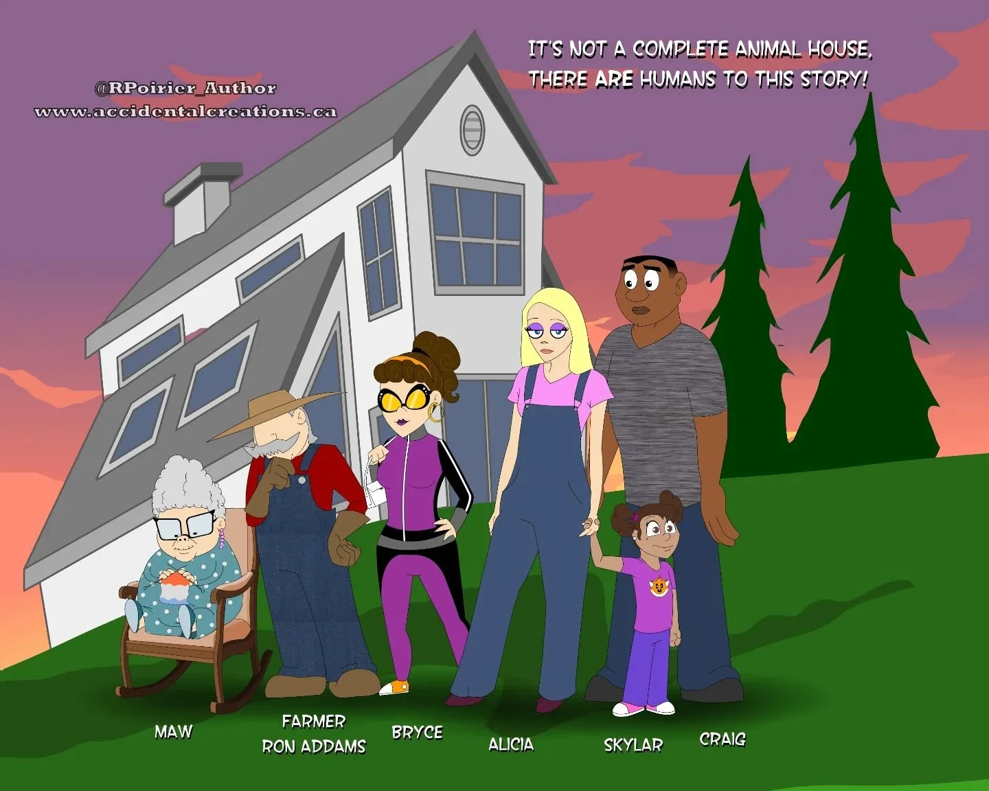 Farm Freaks isn't just about the misfit animals on Melancholy Meadows, it's also about the weird yet wonderful people of Little Town!&nbsp; Hardly upstanding citizens (as they'd prefer to sit) but nonetheless, they have their part in all of this madn