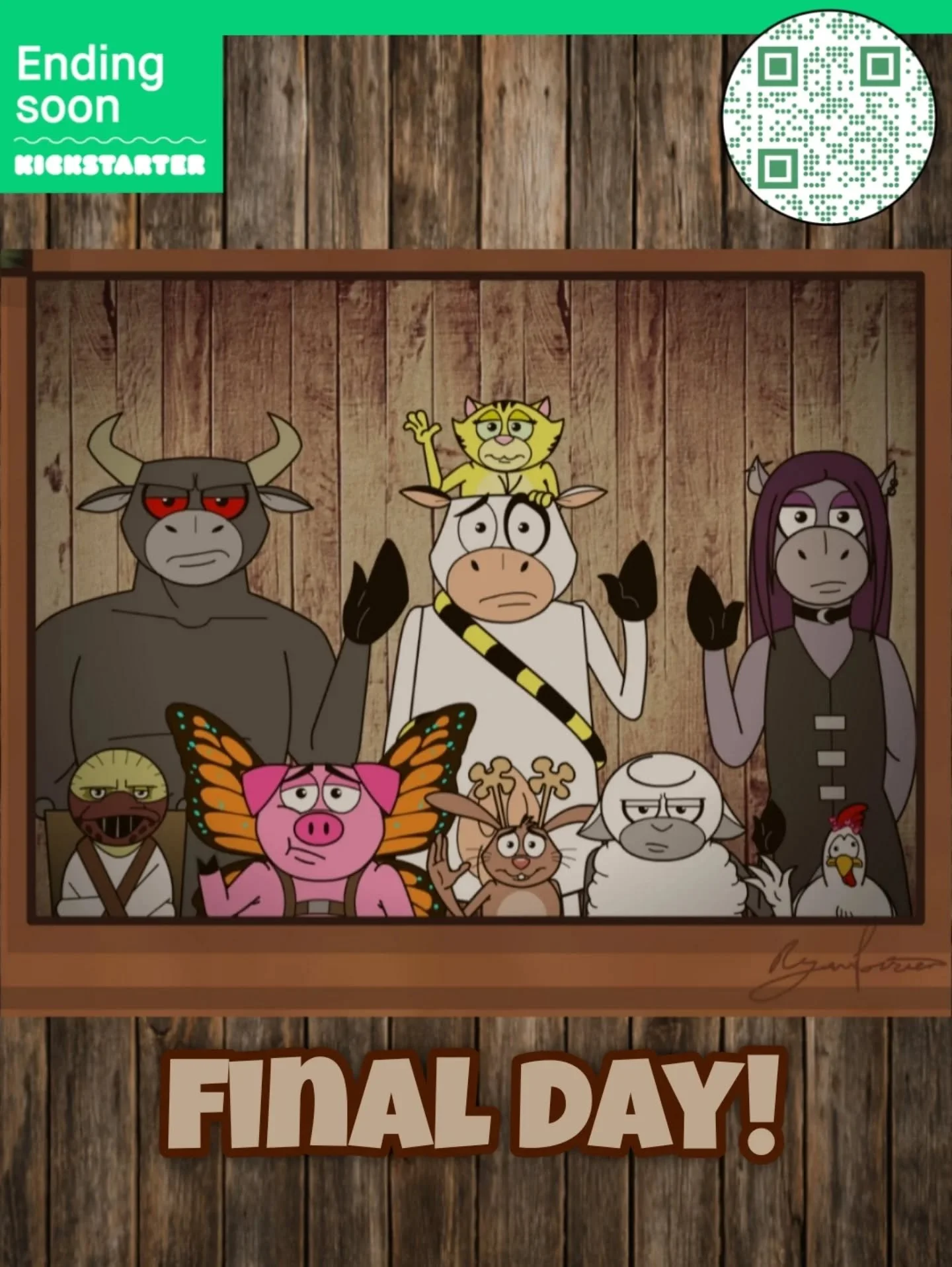 🚨Final Day &ndash; Don&rsquo;t Miss Out!🚨

🌄As the sun sets over Melancholy Meadows&hellip;

📣I just want to take a moment to say thank you.

🖌️What started as an idea&mdash;something strange, chaotic, and a little different&mdash;has grown into