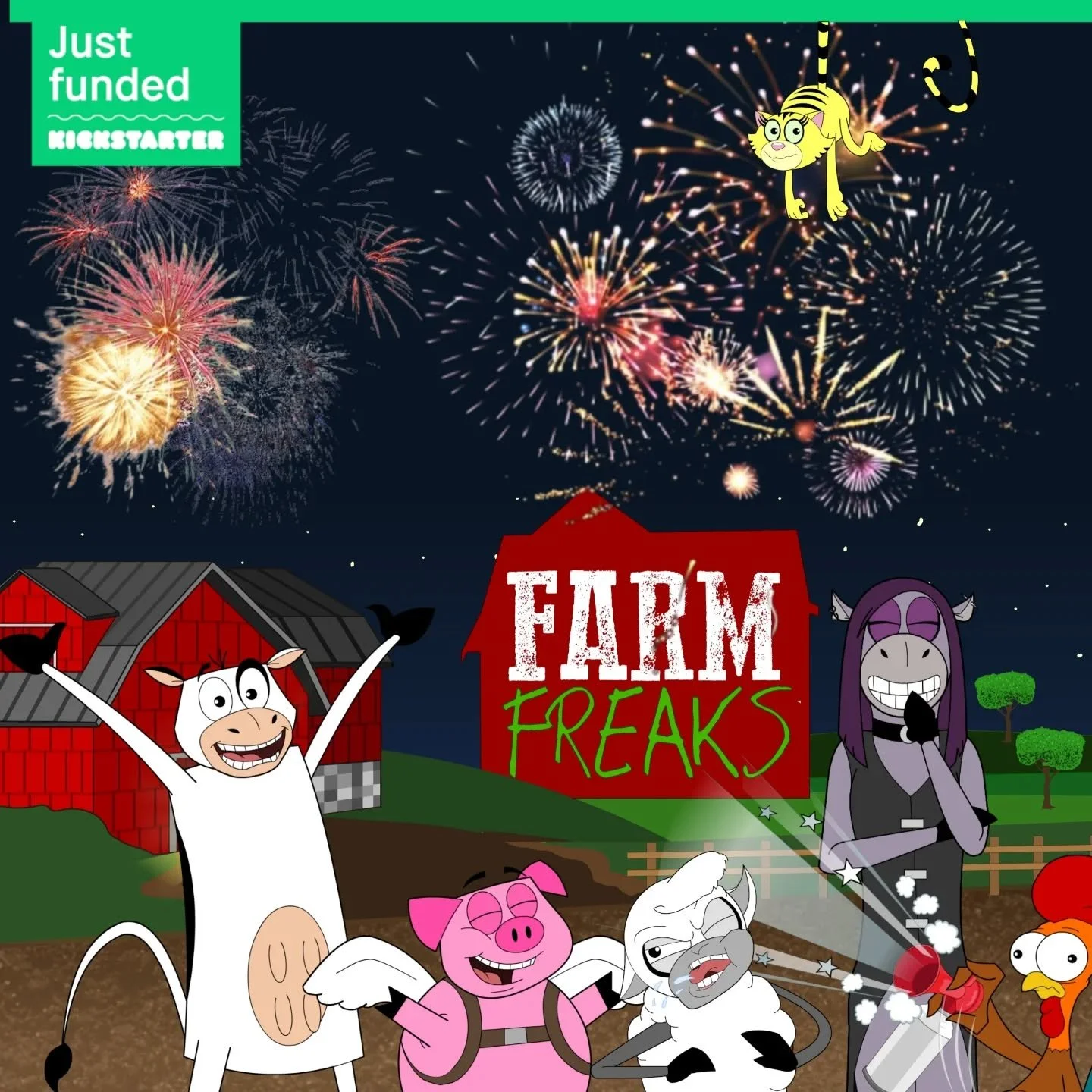 🎉We did it!🎊

🚜Farm Freaks: Day 5 &ndash; The Festival has officially wrapped on Kickstarter at 154% funded!!

🤯That&rsquo;s&hellip; honestly wild, and was made possible because of all of you!&nbsp; Whether you backed, shared, followed along, or 