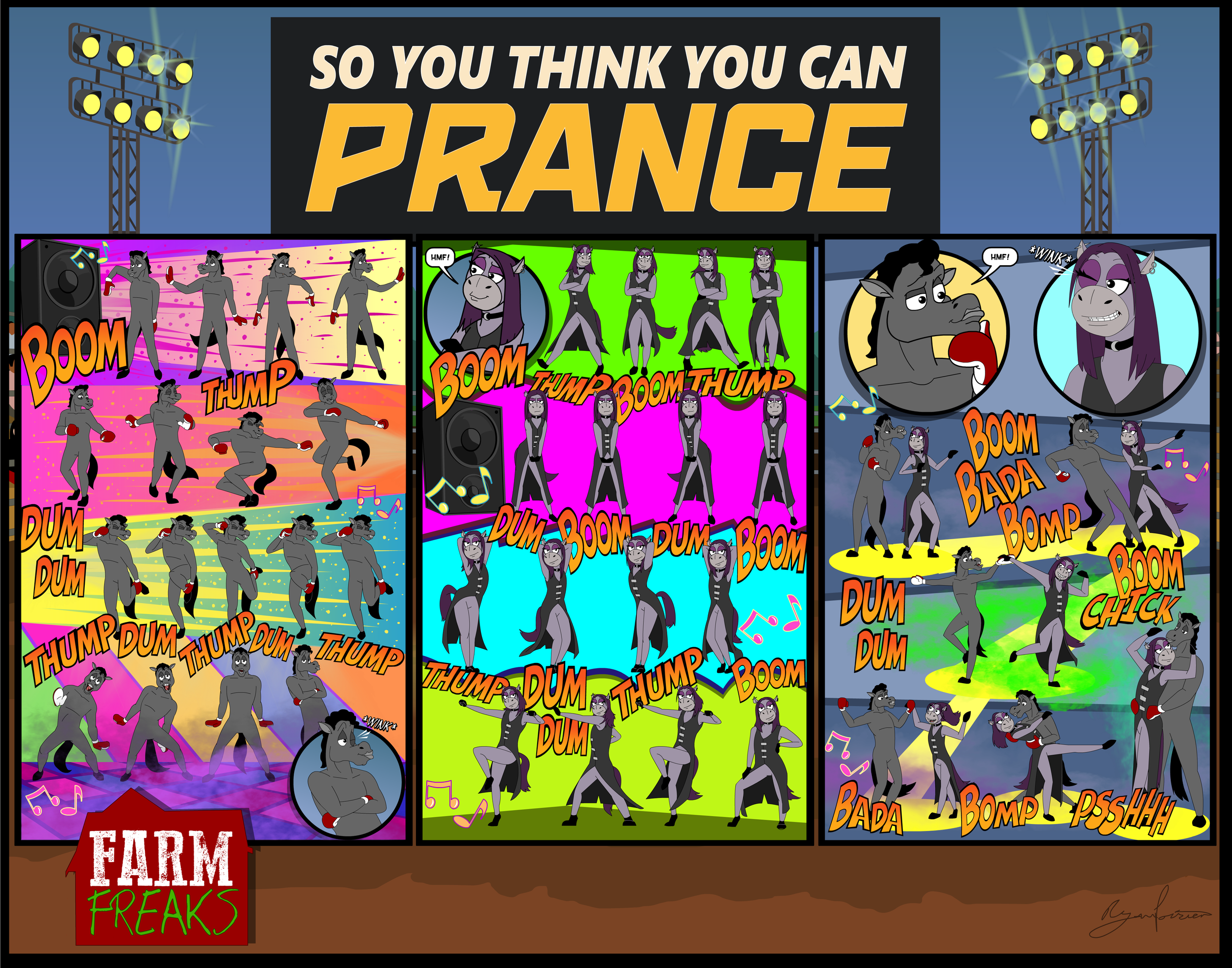 So you think you can Prance 11x14.png