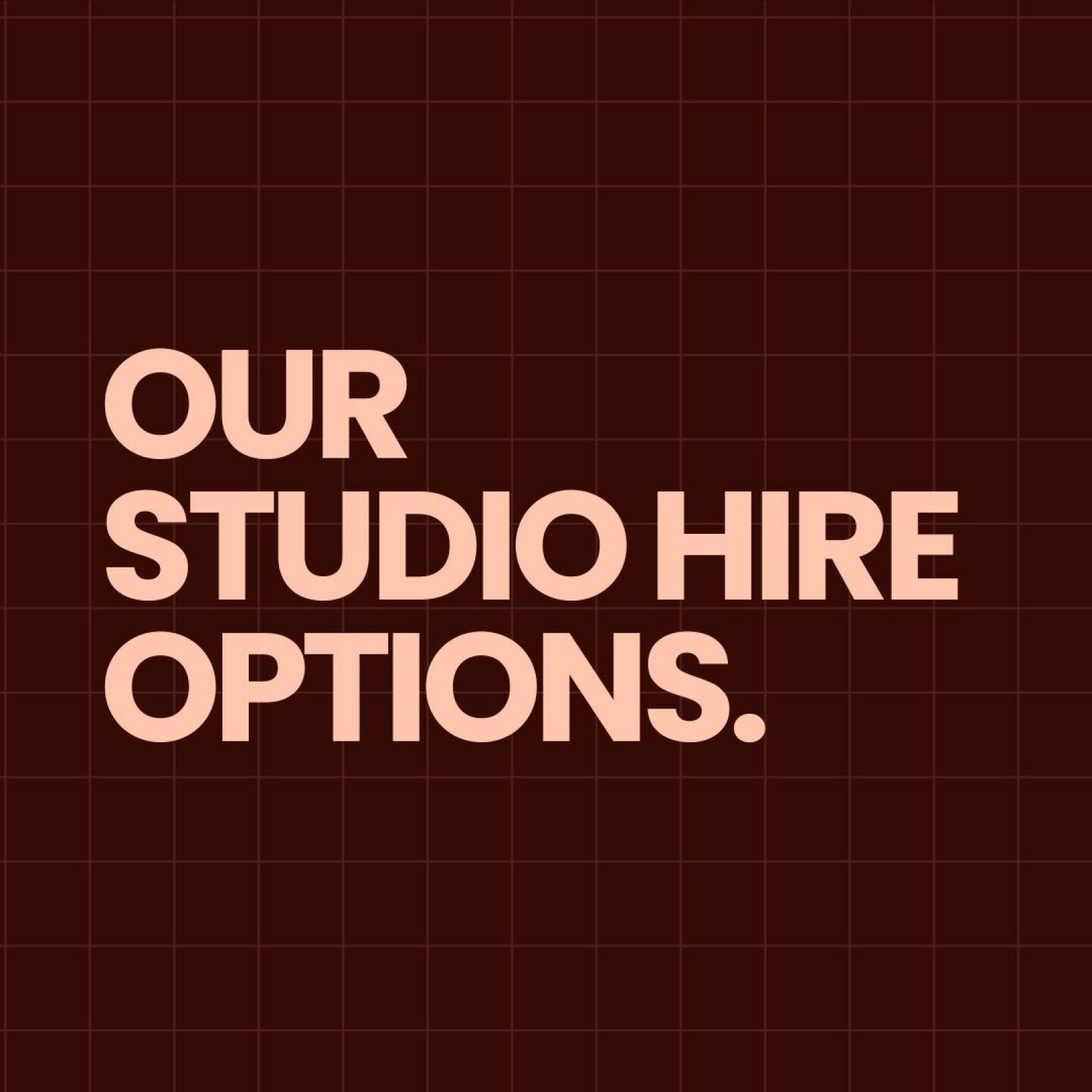At the studio we have two different hire options depending on what you need to create content. Let's get into the differences:

Full Hire:
✨Access to the entire collection of props
✨A variety of constant lighting/ring lights
✨Paper/PVC backdrops
✨Stu